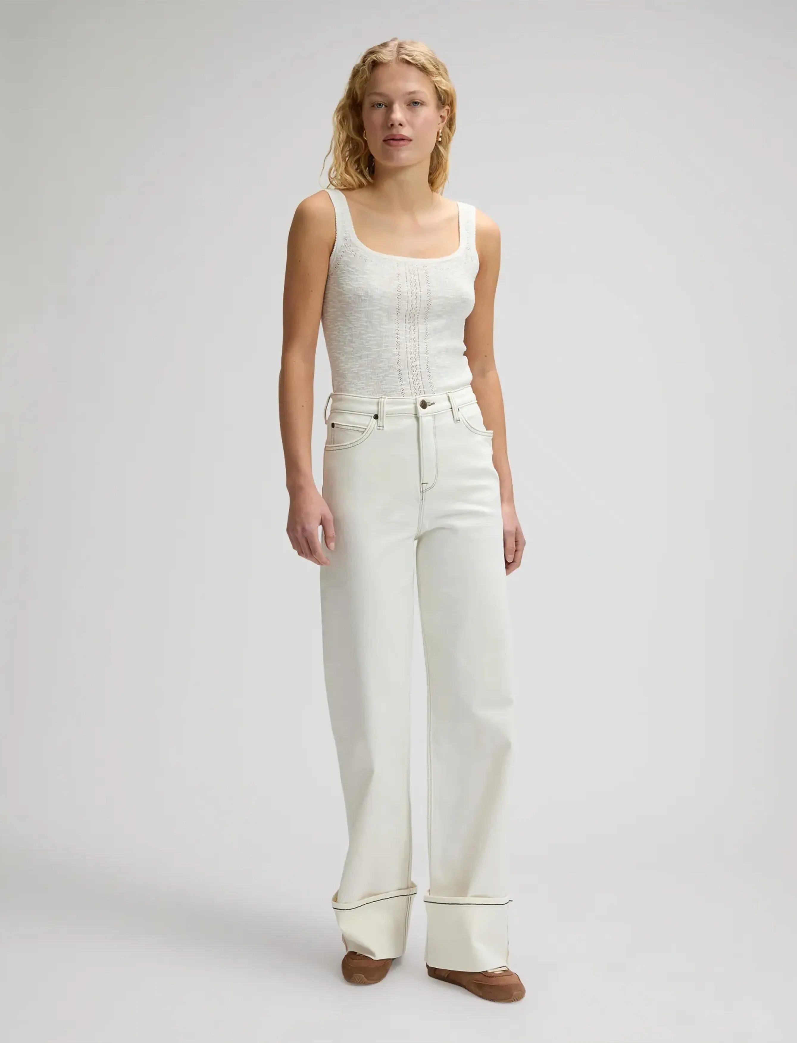 Lee Jeans - STELLA - brede jeans - fresh flock - 3