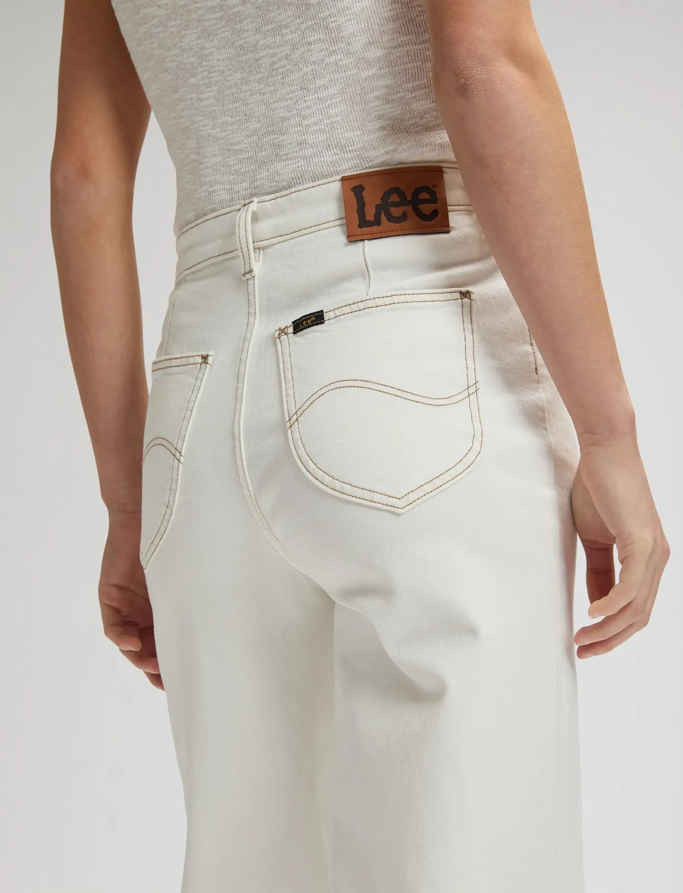 Lee Jeans - STELLA - brede jeans - fresh flock - 5