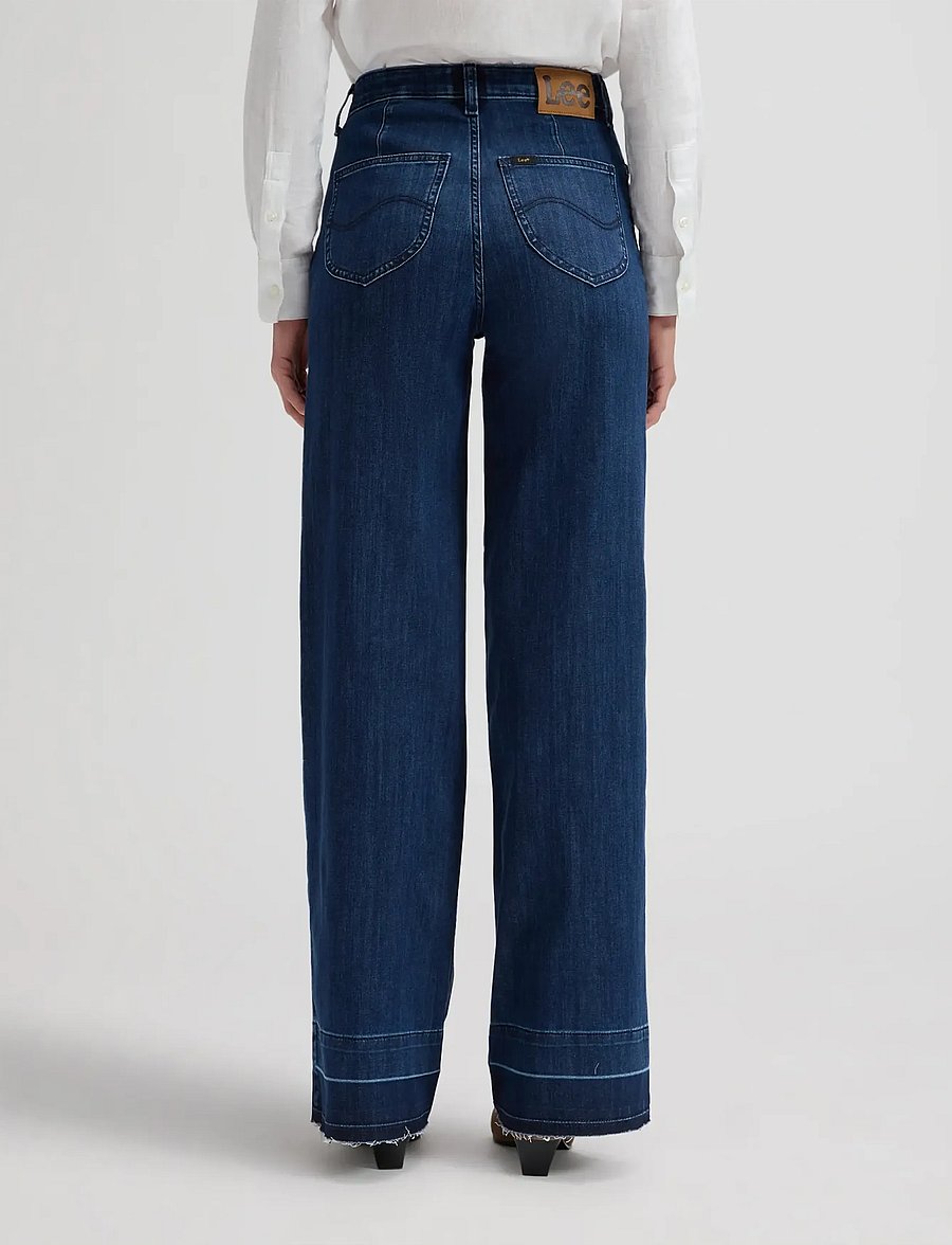 Lee Jeans - STELLA - víðar gallabuxur - holding tight - 3