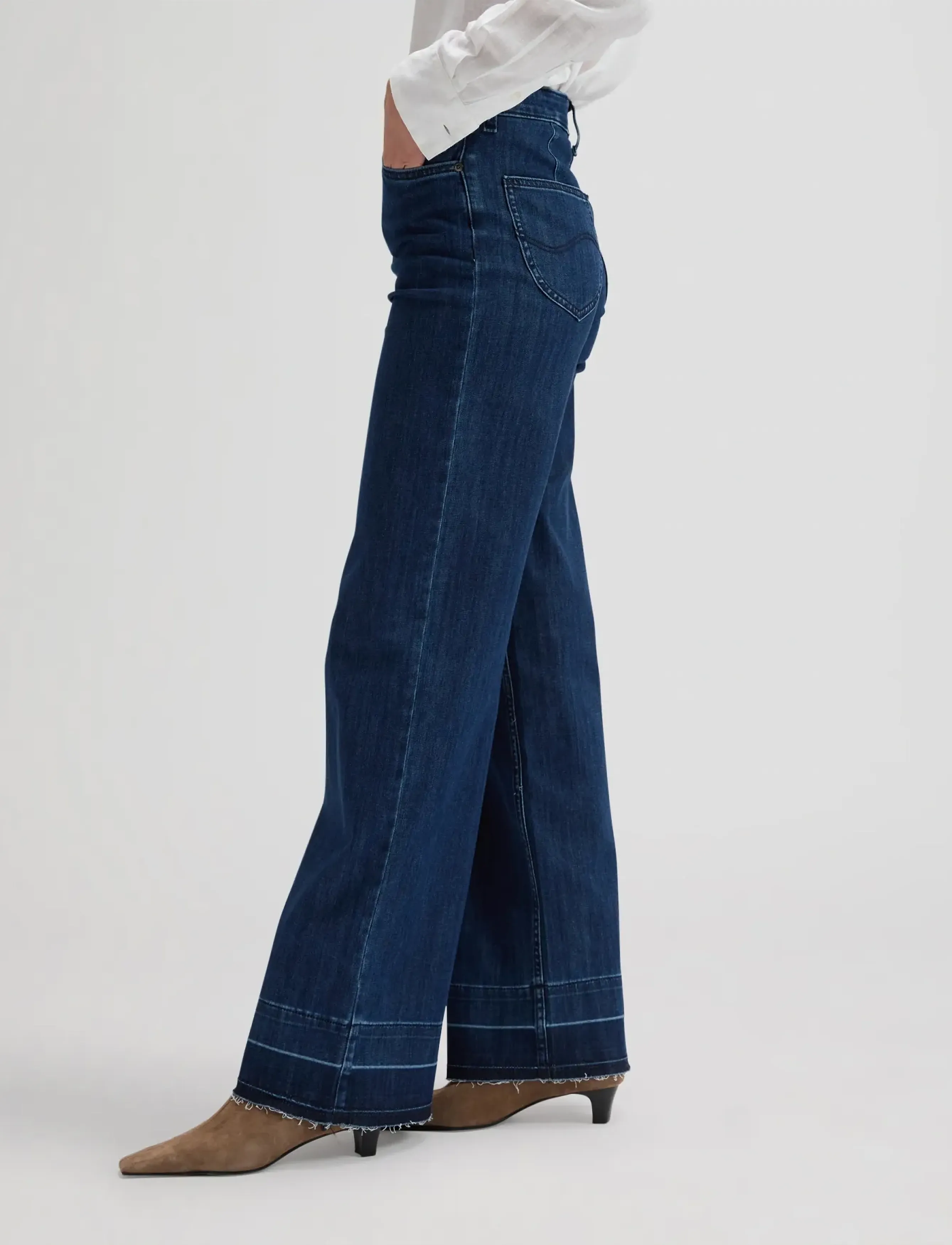 Lee Jeans - STELLA - víðar gallabuxur - holding tight - 5