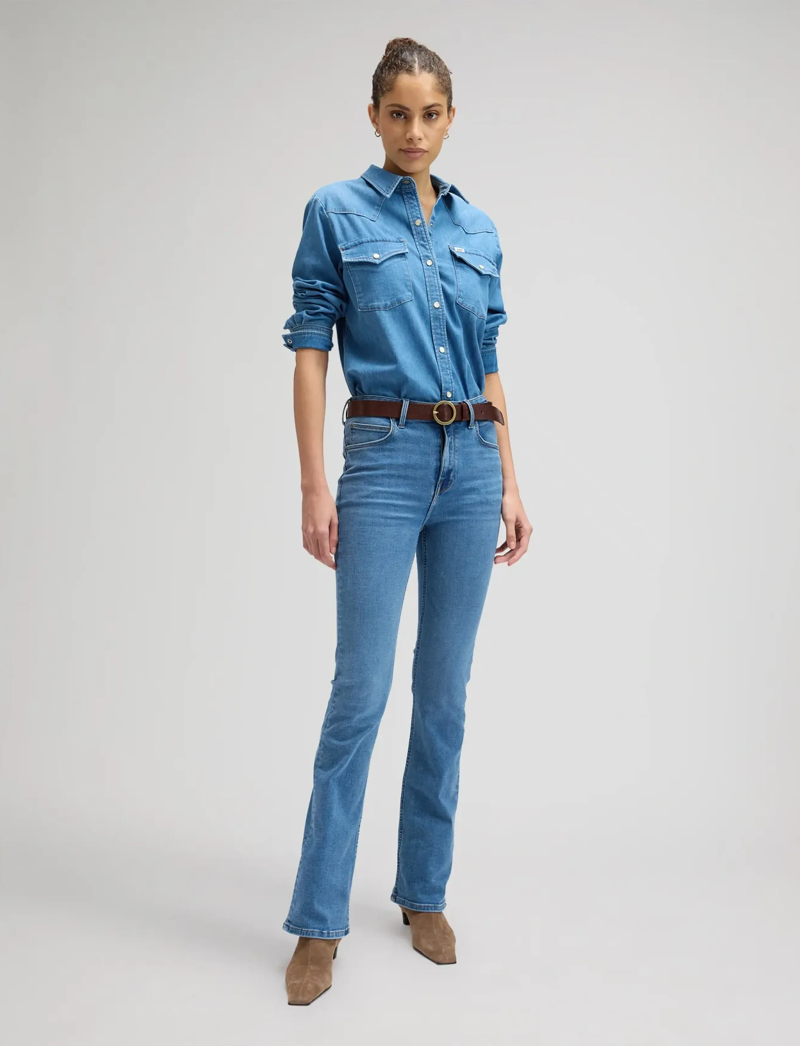 Lee Jeans - BREESE BOOT - bootcut jeans - sapphire pond - 3