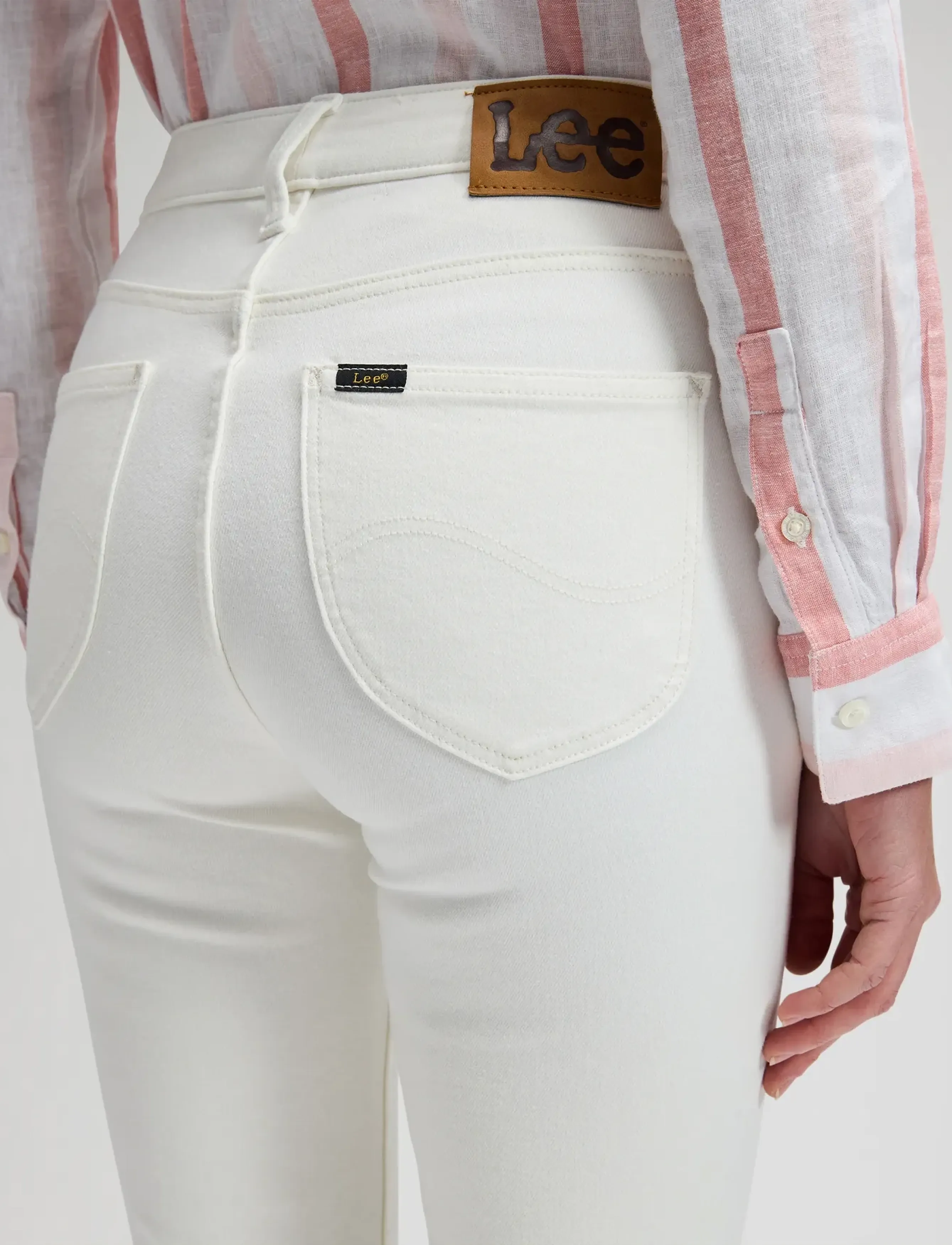 Lee Jeans - BREESE BOOT - bootcut jeans - winter white - 5