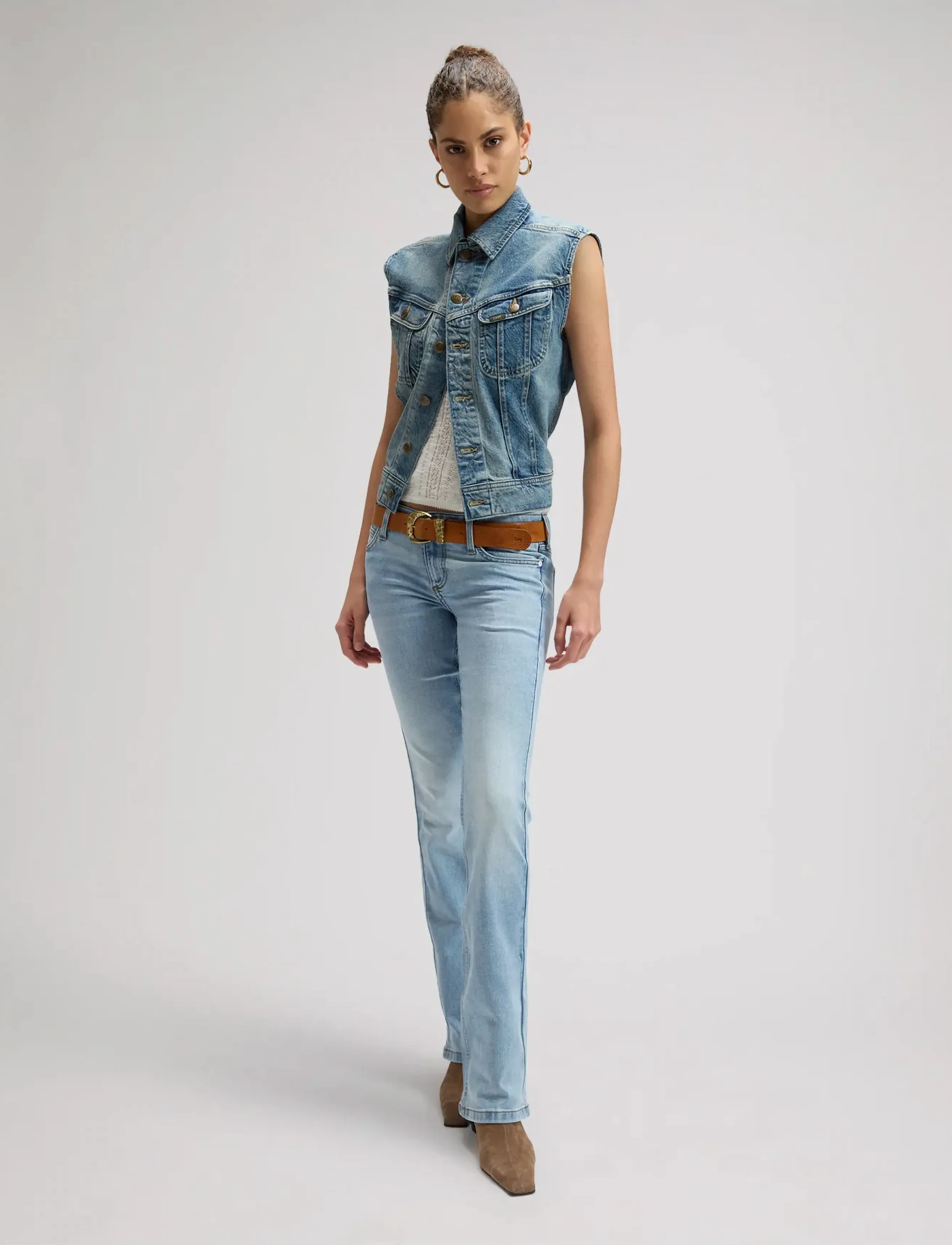 Lee Jeans - JESSICA - alt laienevad teksad - dancing river - 3
