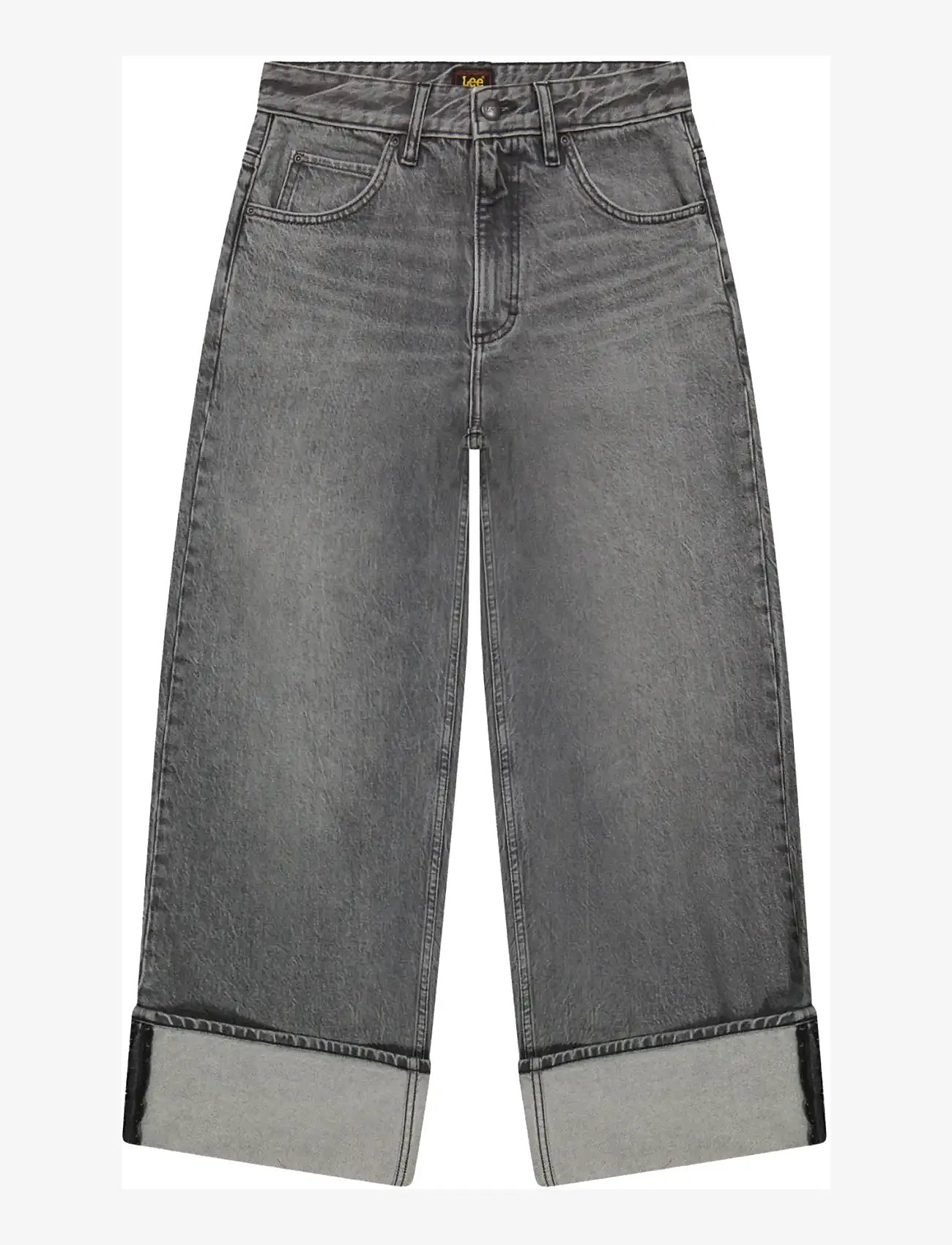 Lee Jeans - RIDER LOOSE - hosen mit weitem bein - blackberry - 1