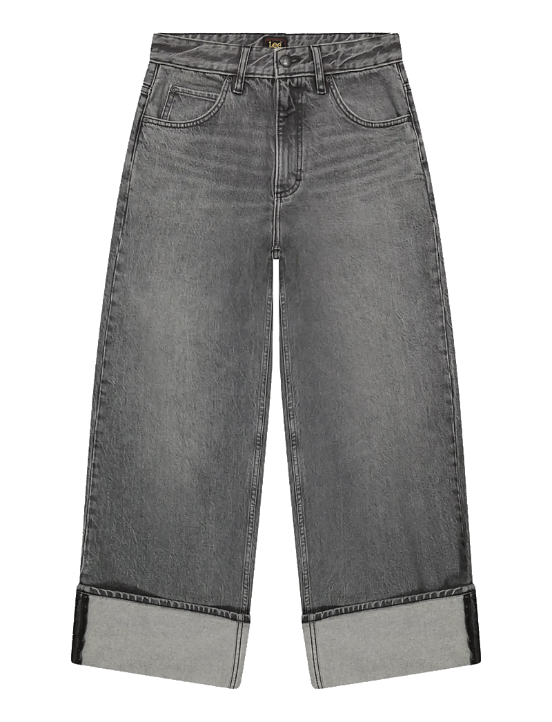 Lee Jeans - RIDER LOOSE - hosen mit weitem bein - blackberry - 1