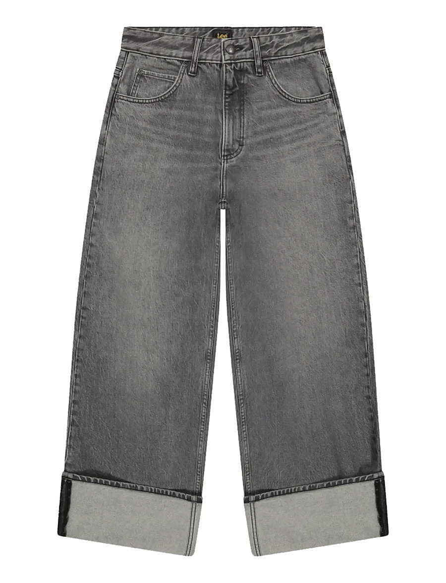 Lee Jeans - RIDER LOOSE - platūs džinsai - blackberry - 1