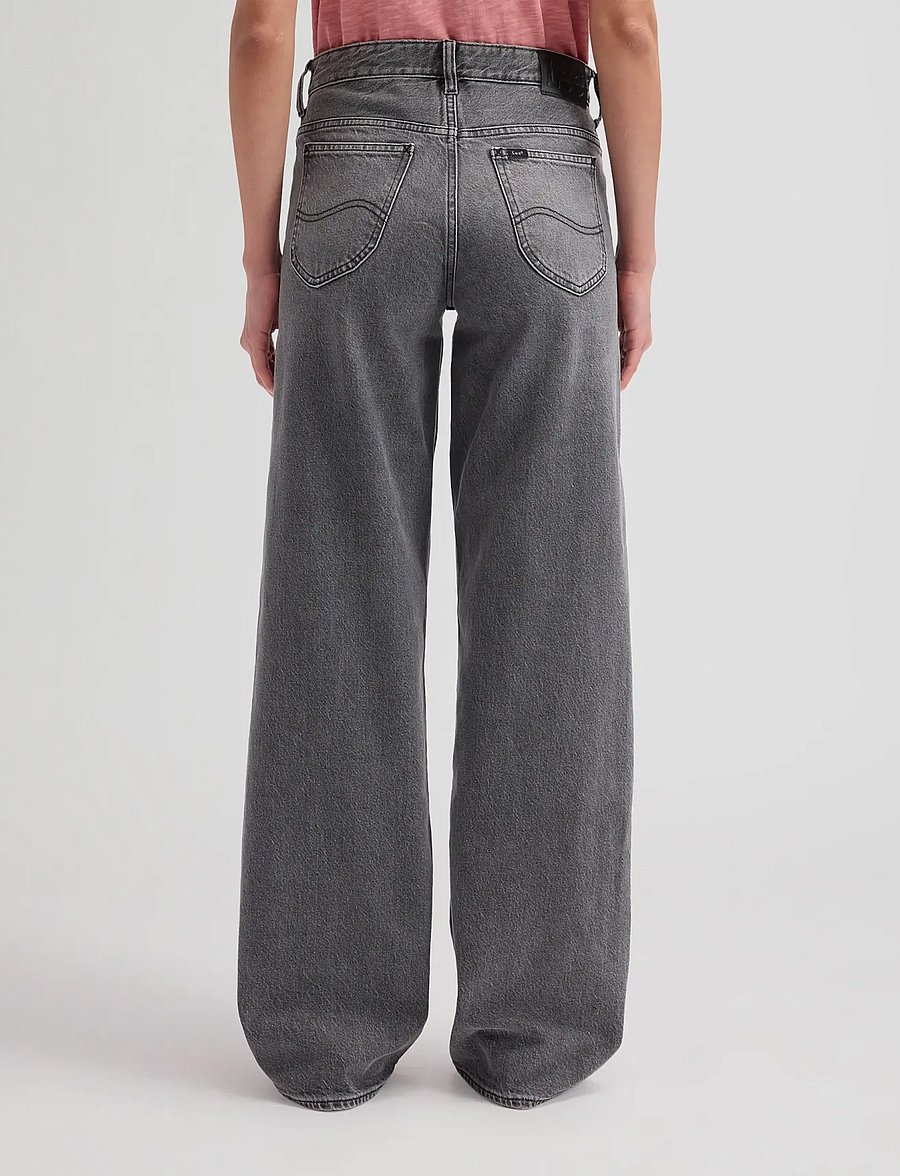 Lee Jeans - RIDER LOOSE - platūs džinsai - blackberry - 2