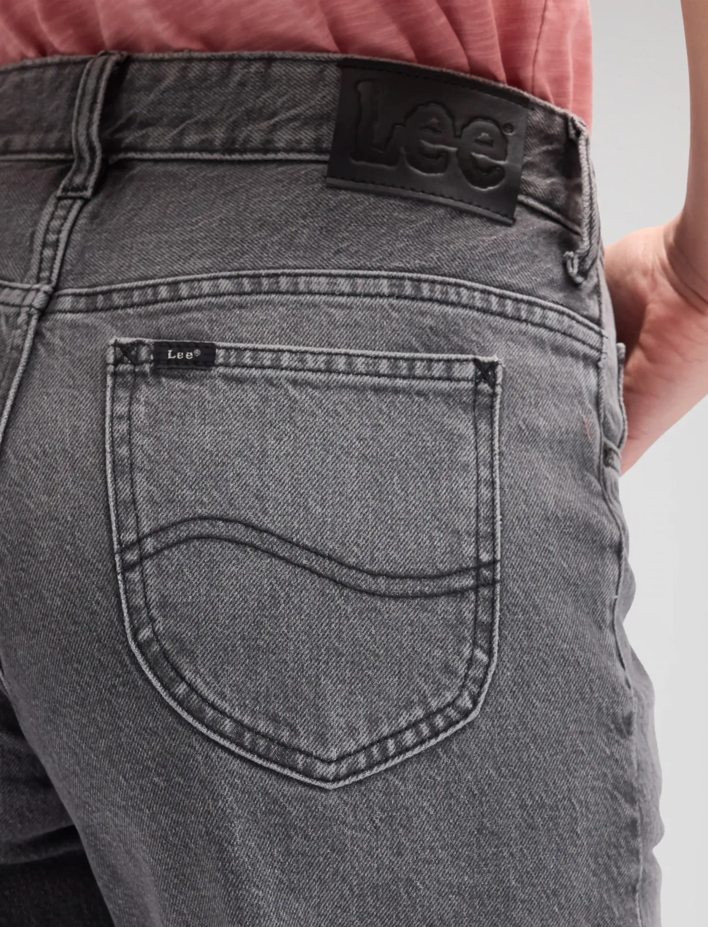 Lee Jeans - RIDER LOOSE - brede jeans - blackberry - 5