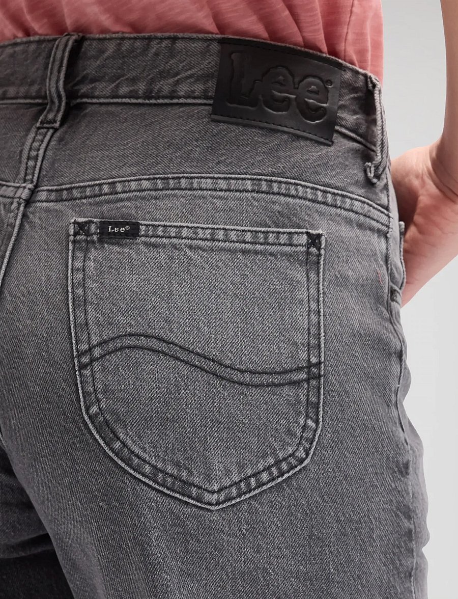 Lee Jeans - RIDER LOOSE - platūs džinsai - blackberry - 5