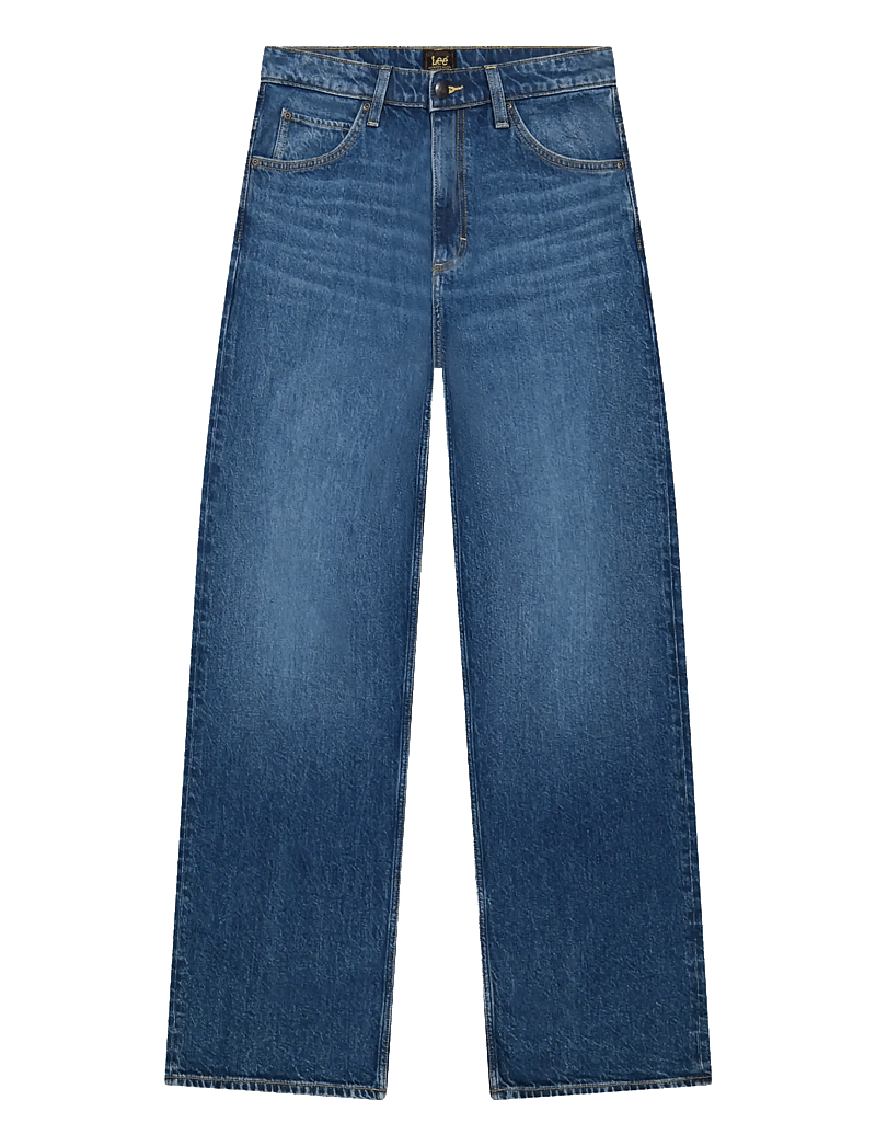 Lee Jeans - RIDER LOOSE - hosen mit weitem bein - navy cast - 1