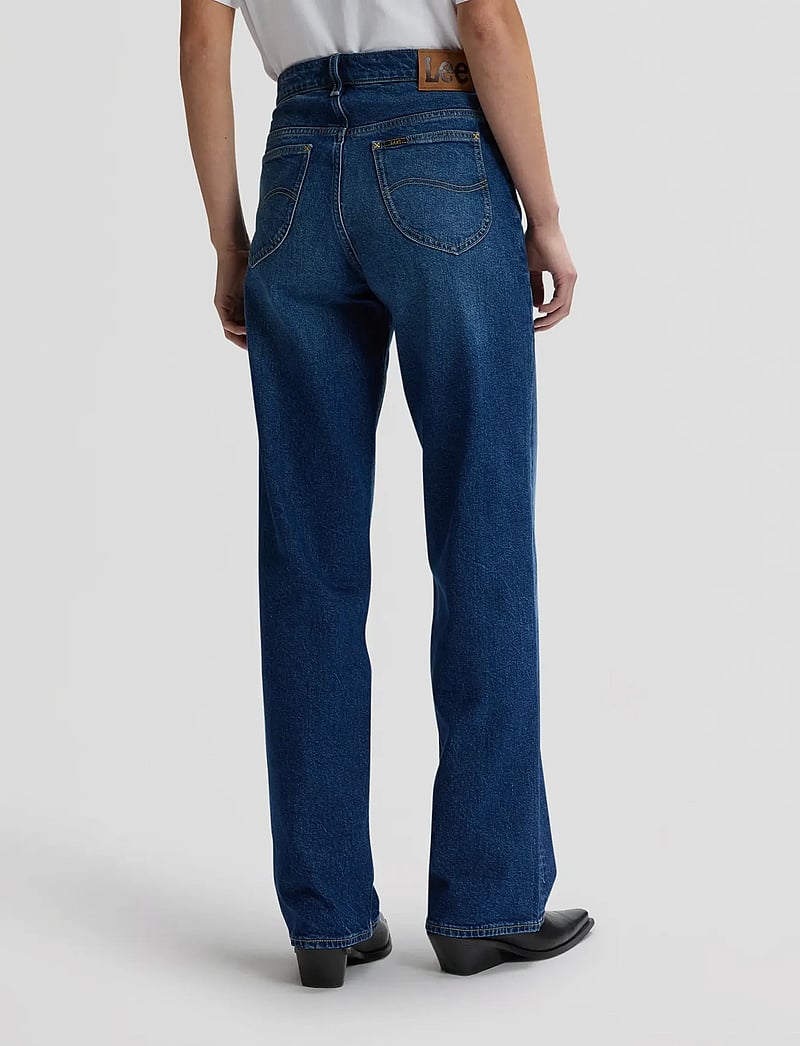 Lee Jeans - RIDER LOOSE - hosen mit weitem bein - navy cast - 2