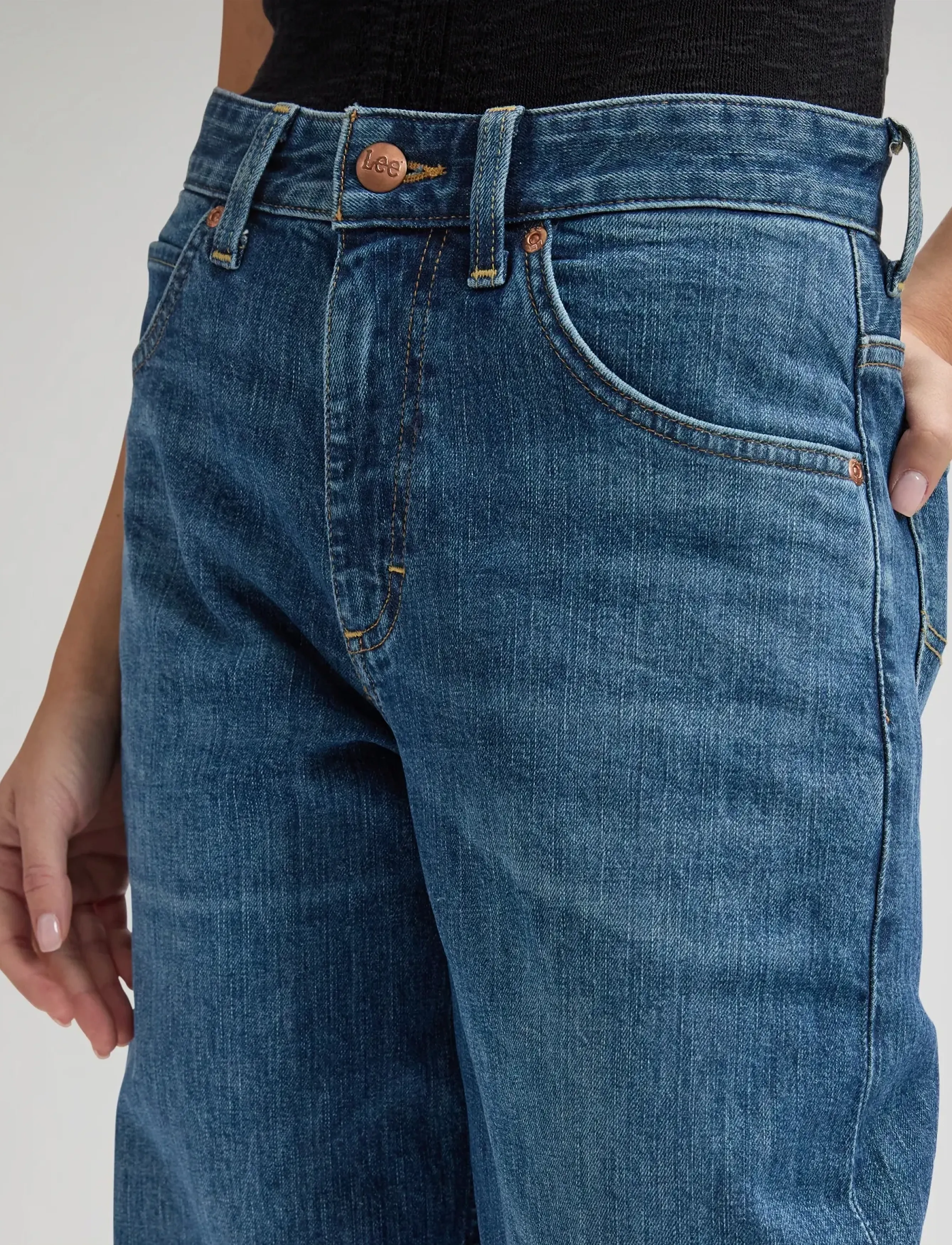 Lee Jeans - RIDER LOOSE - hosen mit weitem bein - richter - 5
