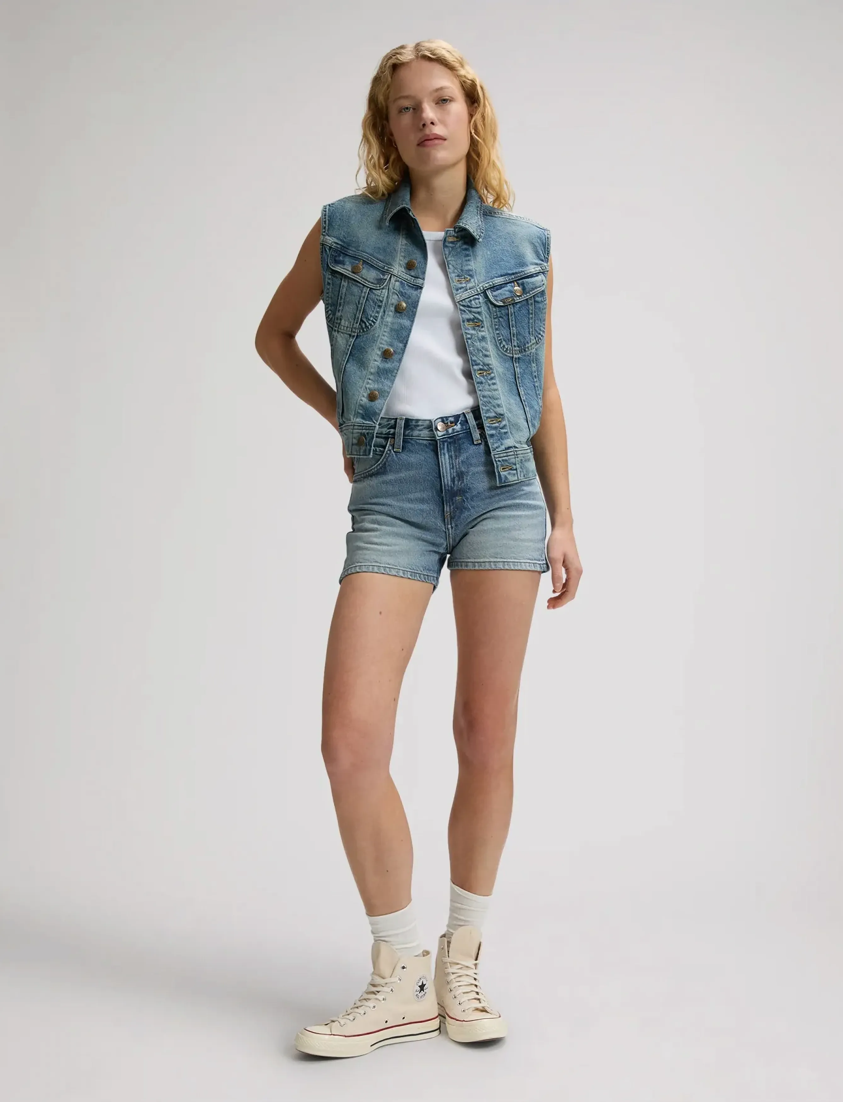 Lee Jeans - RIDER SHORT 3IN - shorts - energy blast - 3