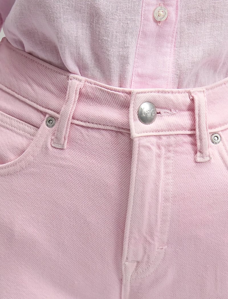 Lee Jeans - CAROL SHORT - lühikesed teksapüksid - icy pink - 5