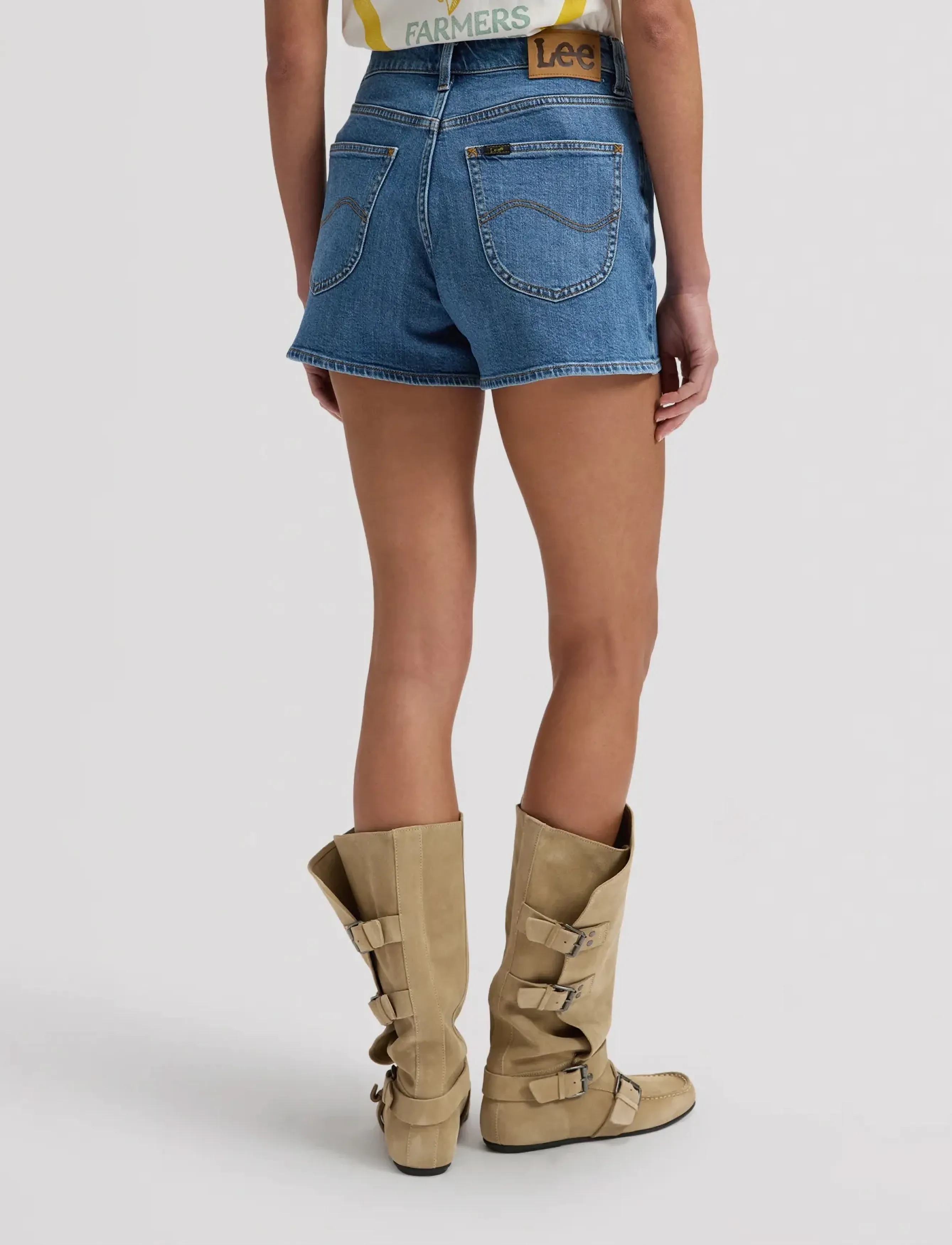 Lee Jeans - CAROL SHORT - shorts - sleet - 3