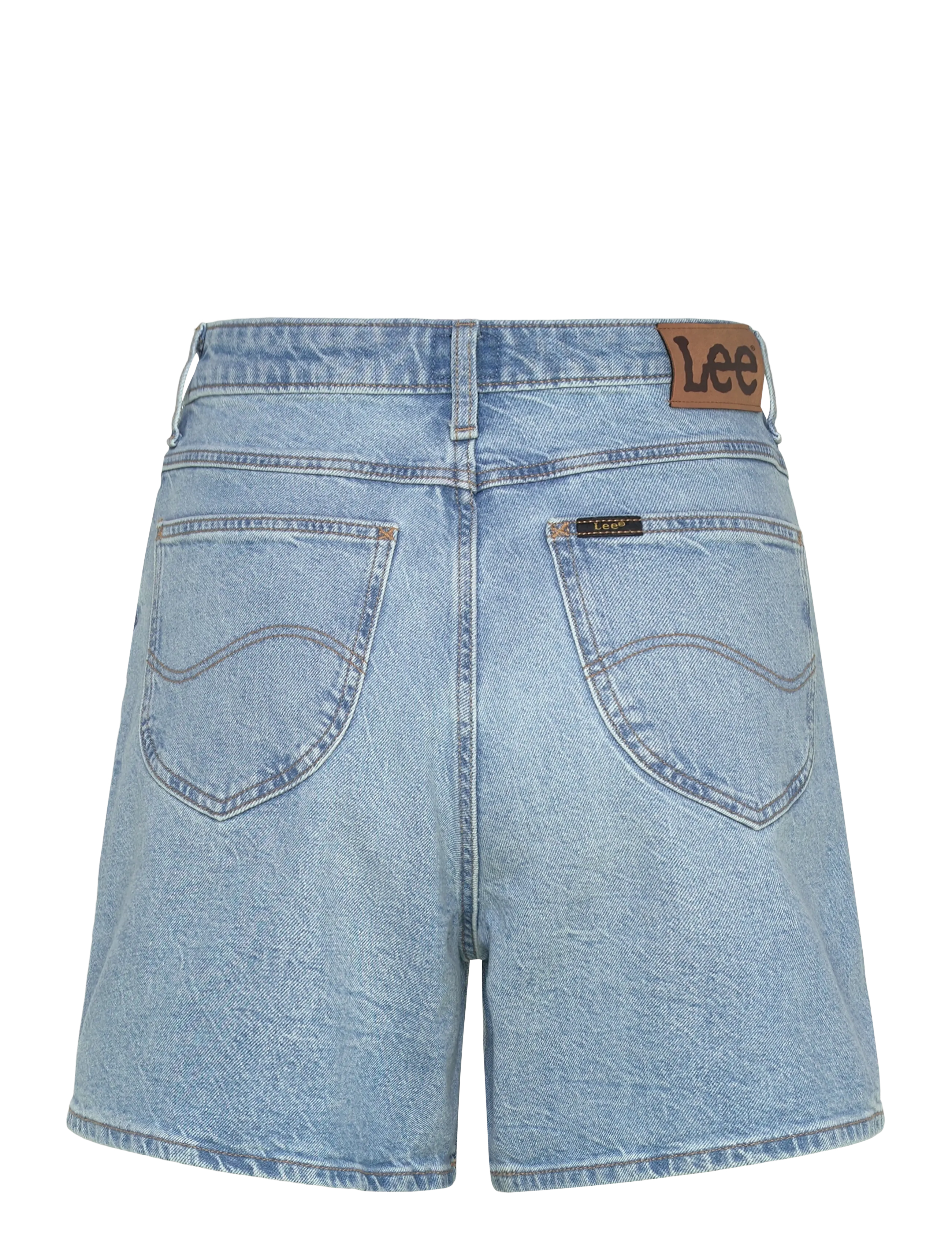 Lee Jeans - STELLA SHORT - laveste priser - aster blue - 2