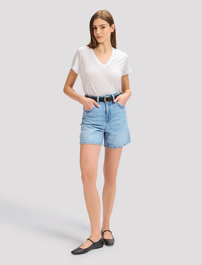 Lee Jeans - STELLA SHORT - jorts - aster blue - 4