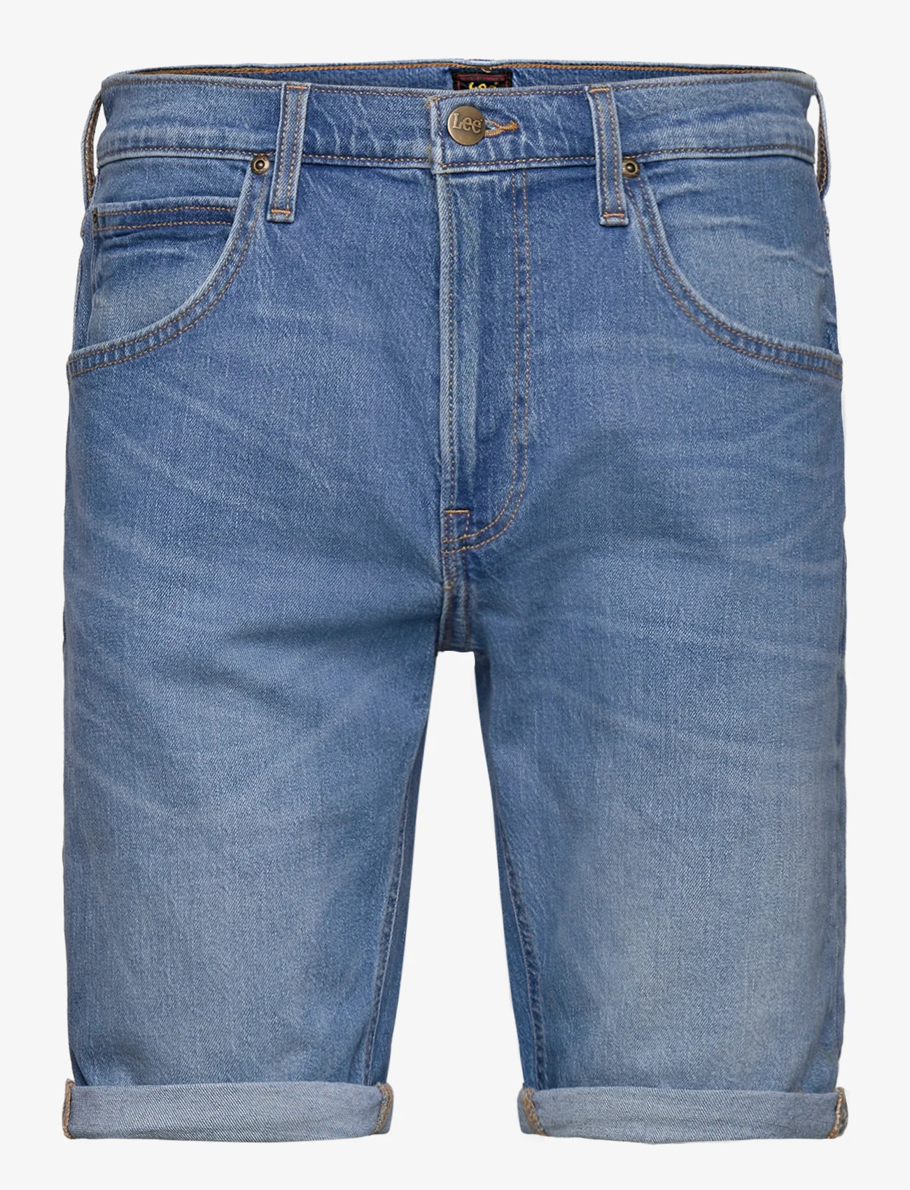 Lee Jeans - 5 POCKET SHORT - farkkushortsit - sea side - 0
