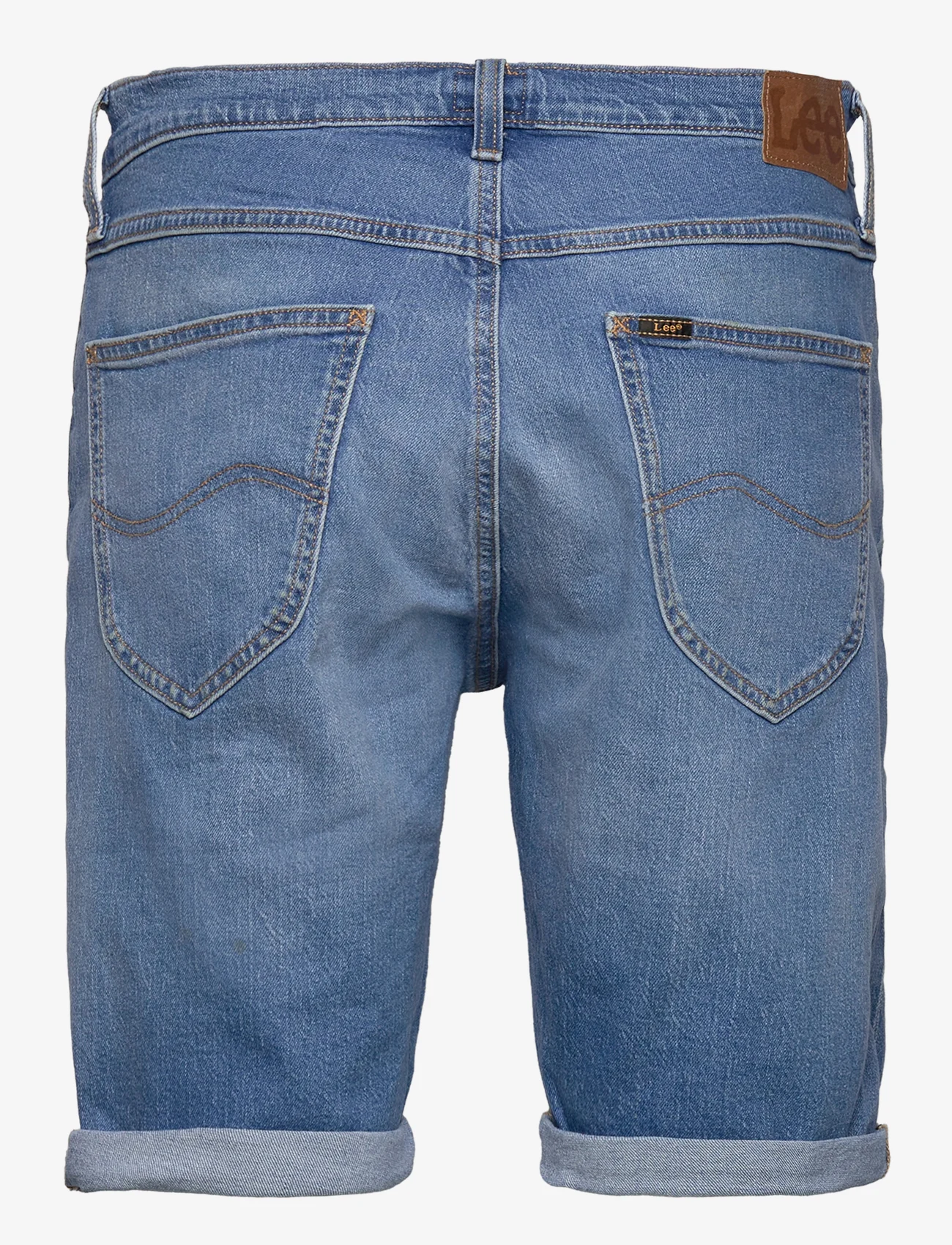 Lee Jeans - 5 POCKET SHORT - farkkushortsit - sea side - 1