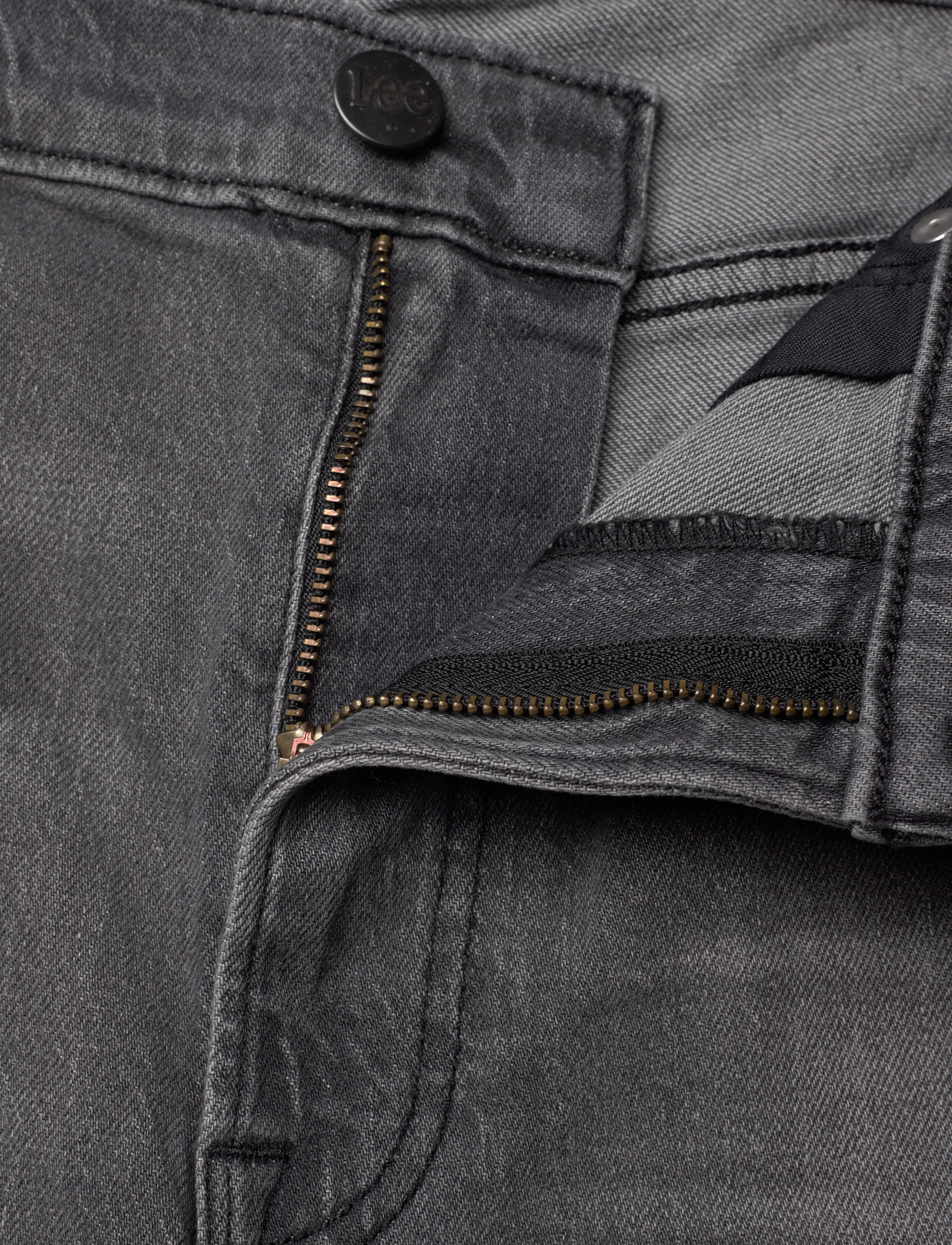 Lee Jeans - 5 Pocket Short - mężczyźni - washed grey - 3