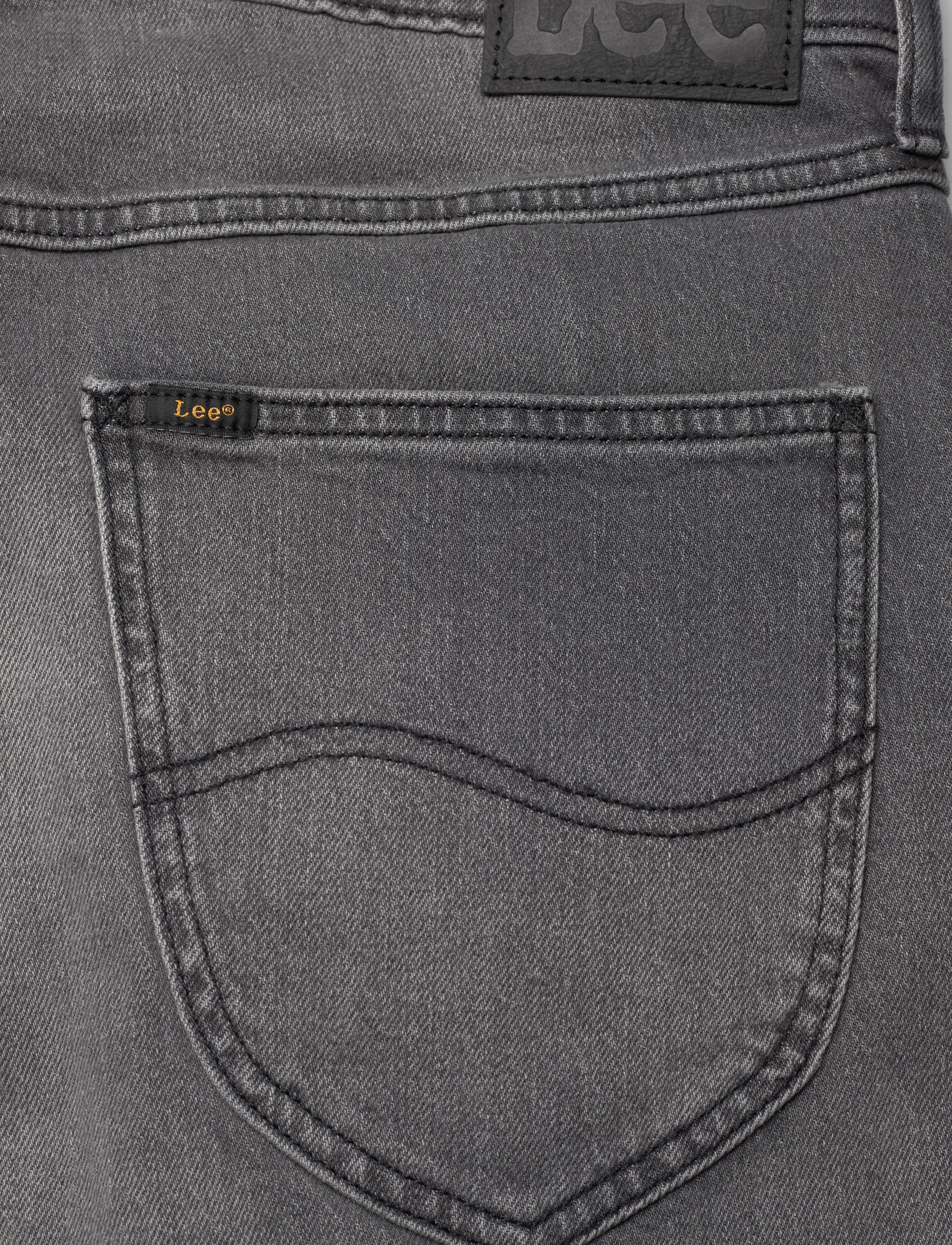 Lee Jeans - 5 Pocket Short - mężczyźni - washed grey - 4