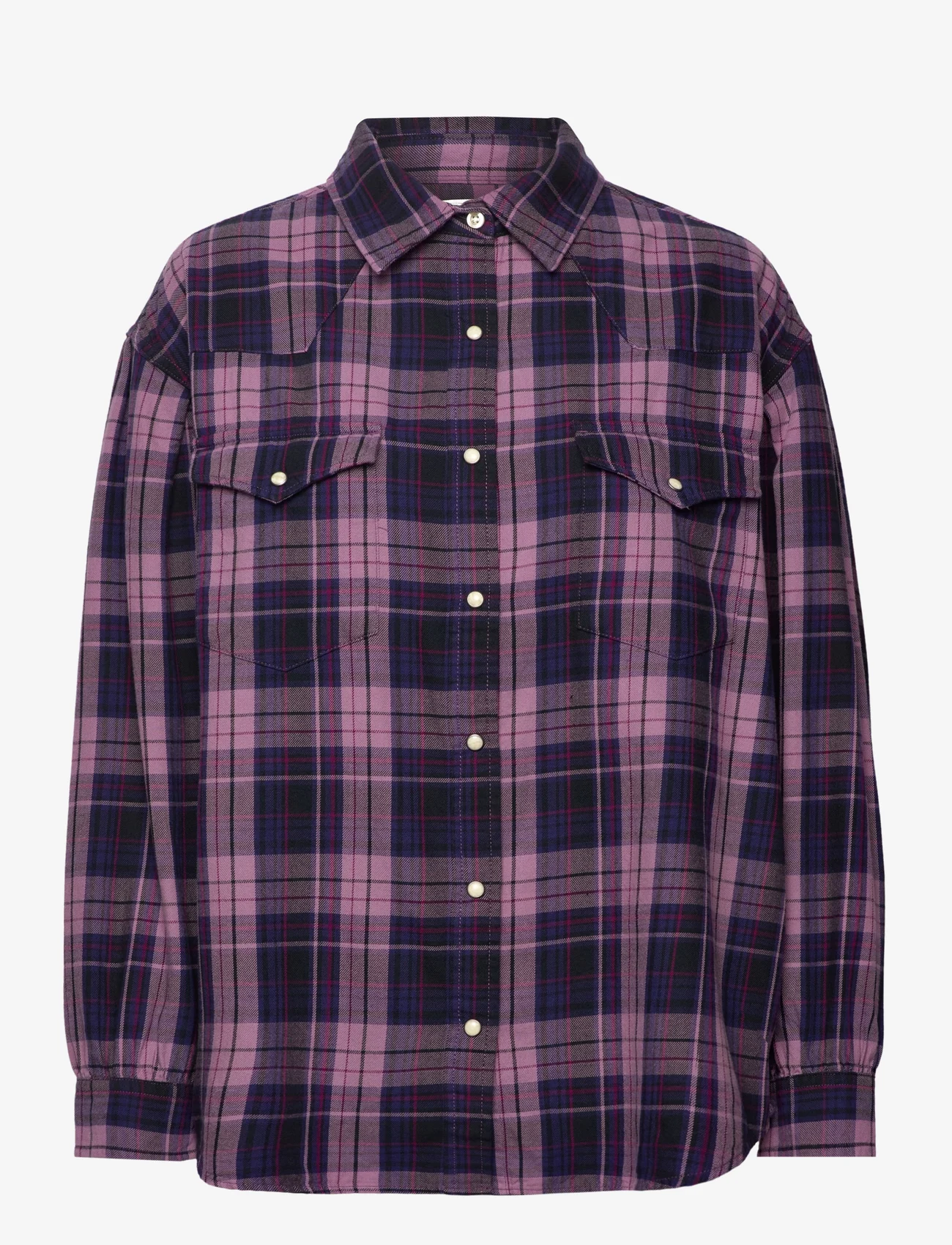 Lee Jeans - SEASONAL WESTERN SHIRT - langærmede skjorter - blueberry - 0