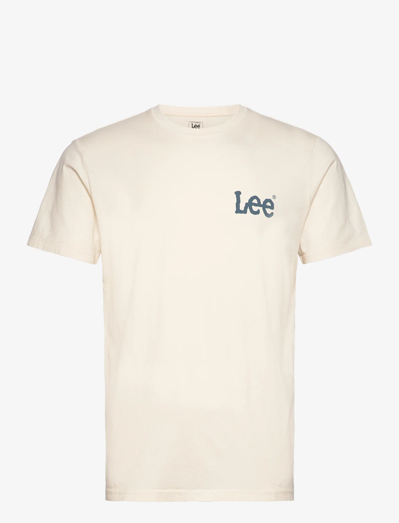 Lee Jeans - MEDIUM WOBBLY LEE TEE - laagste prijzen - ecru - 0