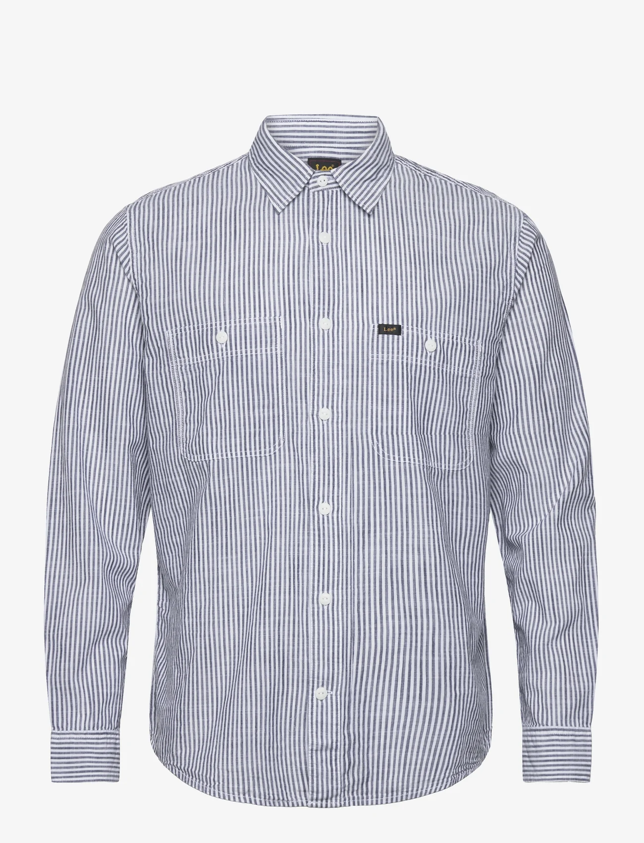 Lee Jeans - WORKER SHIRT 2.0 - checkered shirts - indigo hickory - 0