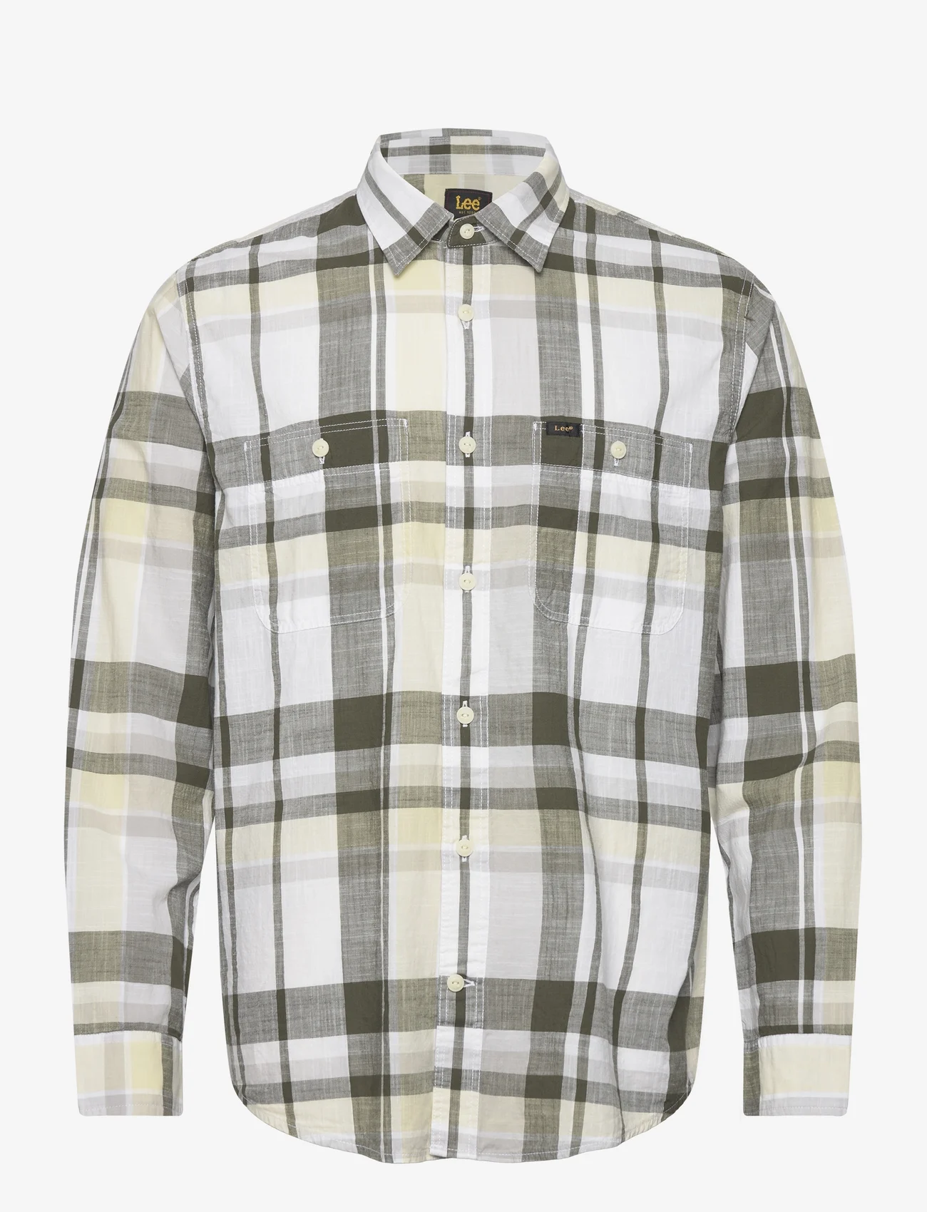 Lee Jeans - WORKER SHIRT 2.0 - checkered shirts - kale - 0