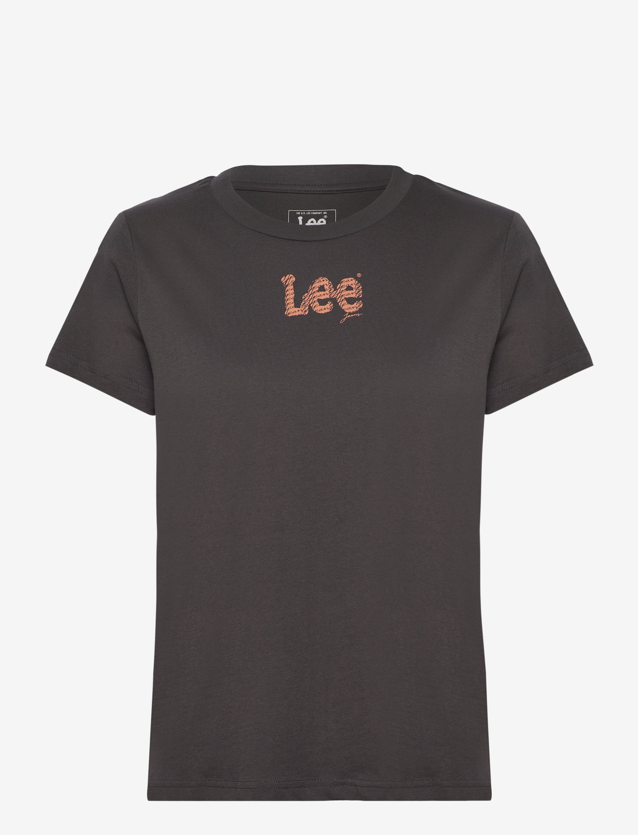 Lee Jeans - SMALL LEE TEE - washed black - 0
