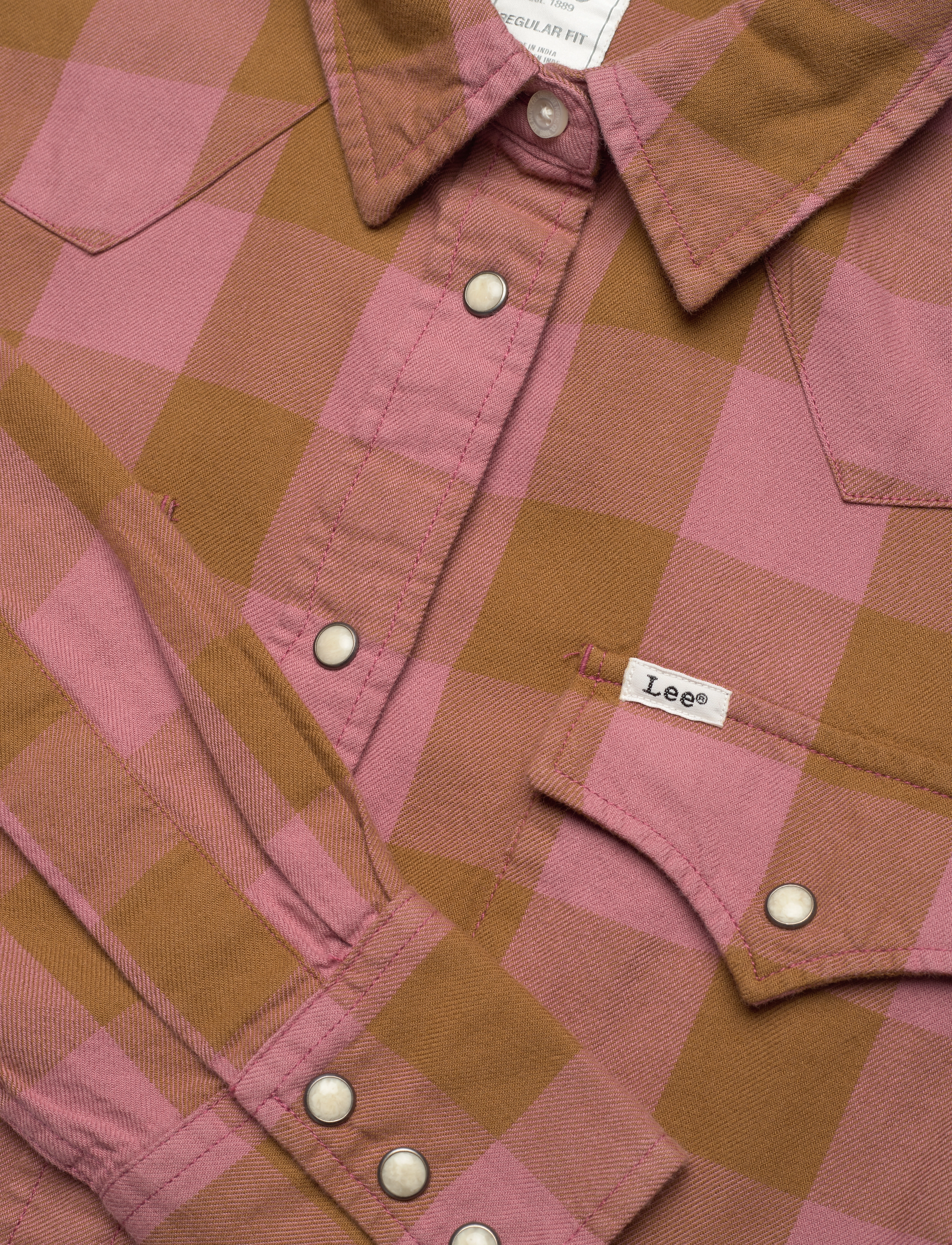 Lee Jeans - WESTERN SHIRT - dark mauve - 2