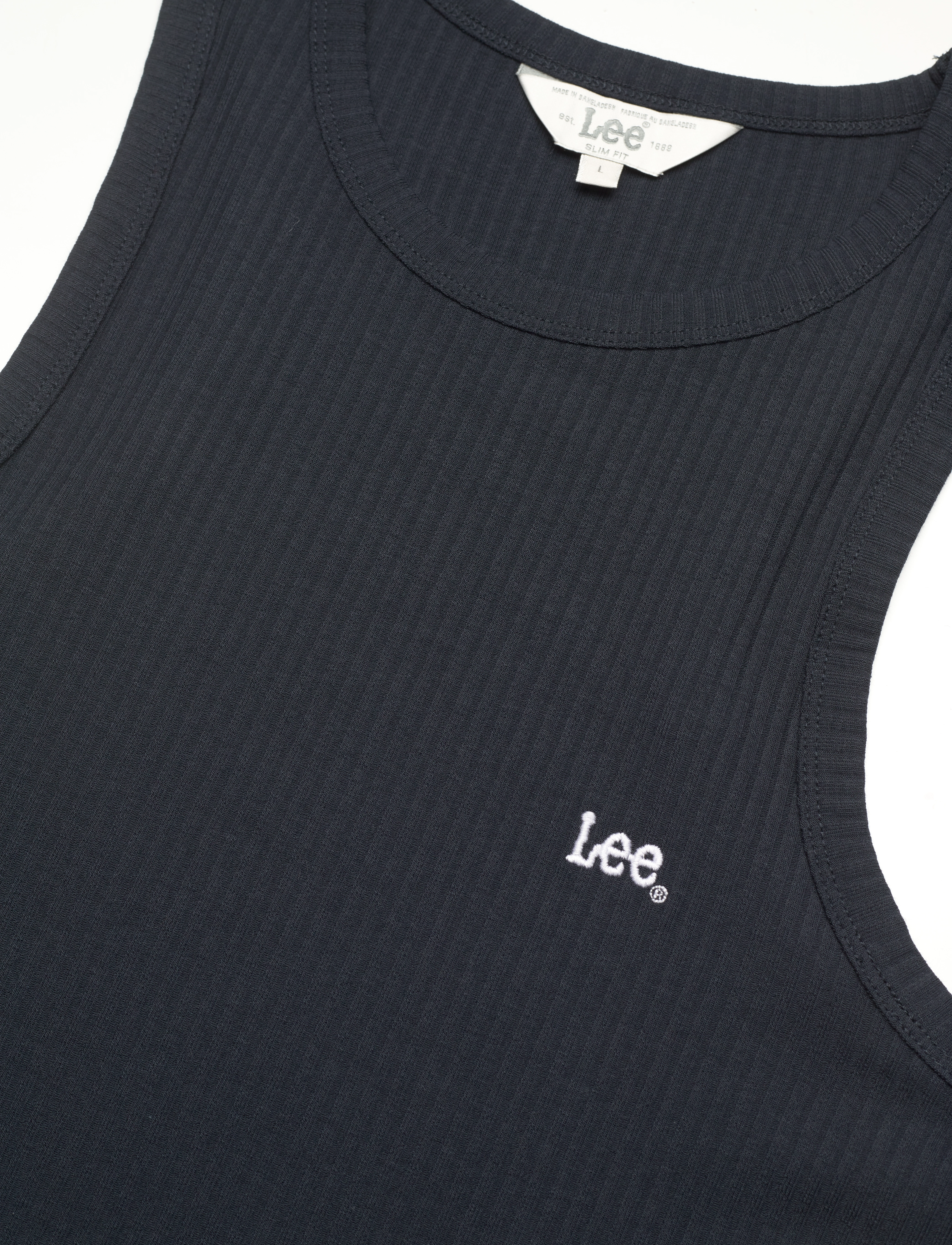 Lee Jeans - RIBBED TANK - ermeløse topper - unionall blk - 2