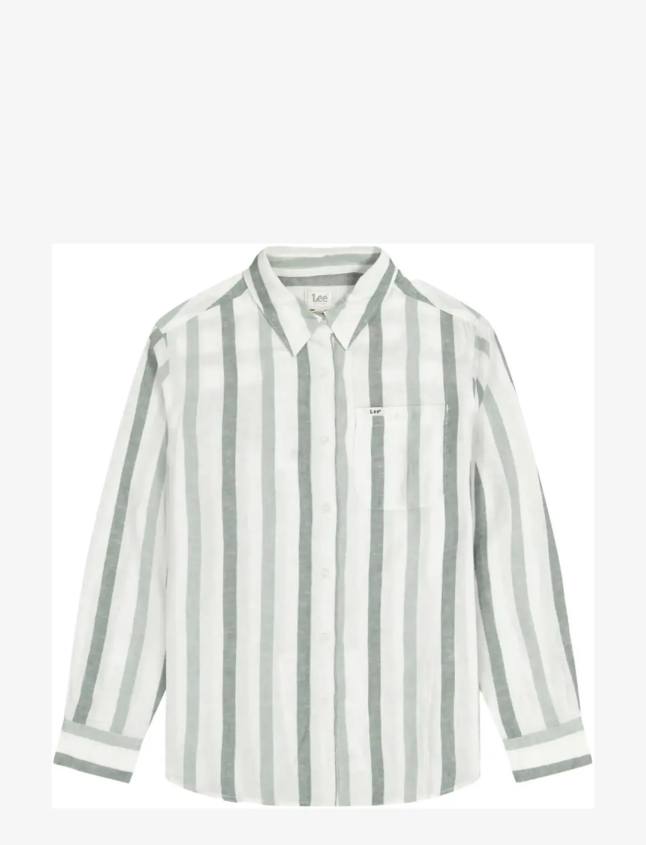 Lee Jeans - ALL PURPOSE SHIRT - linen shirts - desert sage stripe - 1