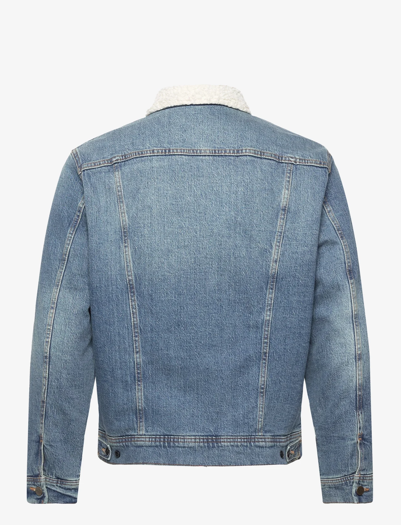 Lee Jeans - SHERPA JACKET - spring jackets - medium dark - 1
