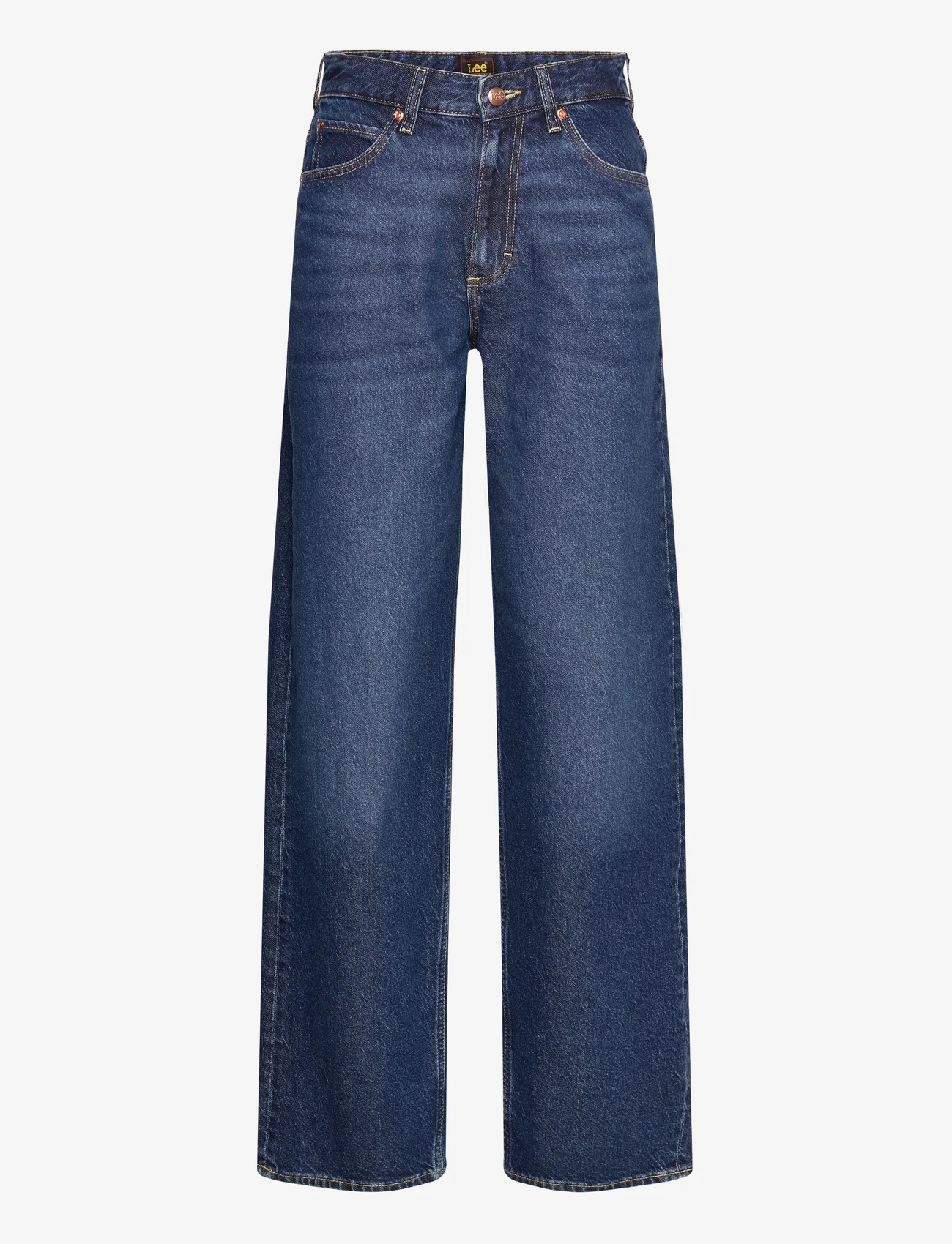Lee Jeans - RIDER LOOSE - tiesaus kirpimo džinsai - blue nostalgia - 0