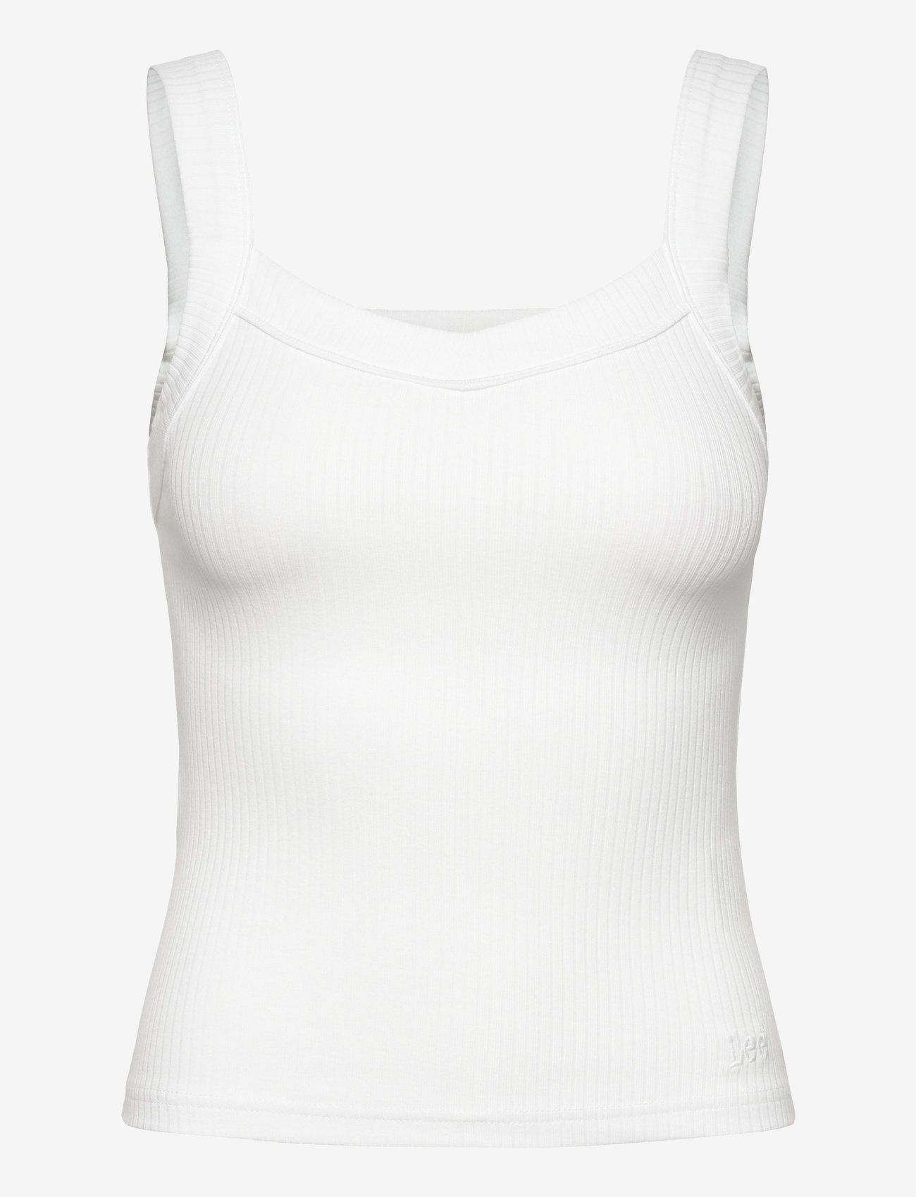 Lee Jeans - RIB CAMI - bright white - 0