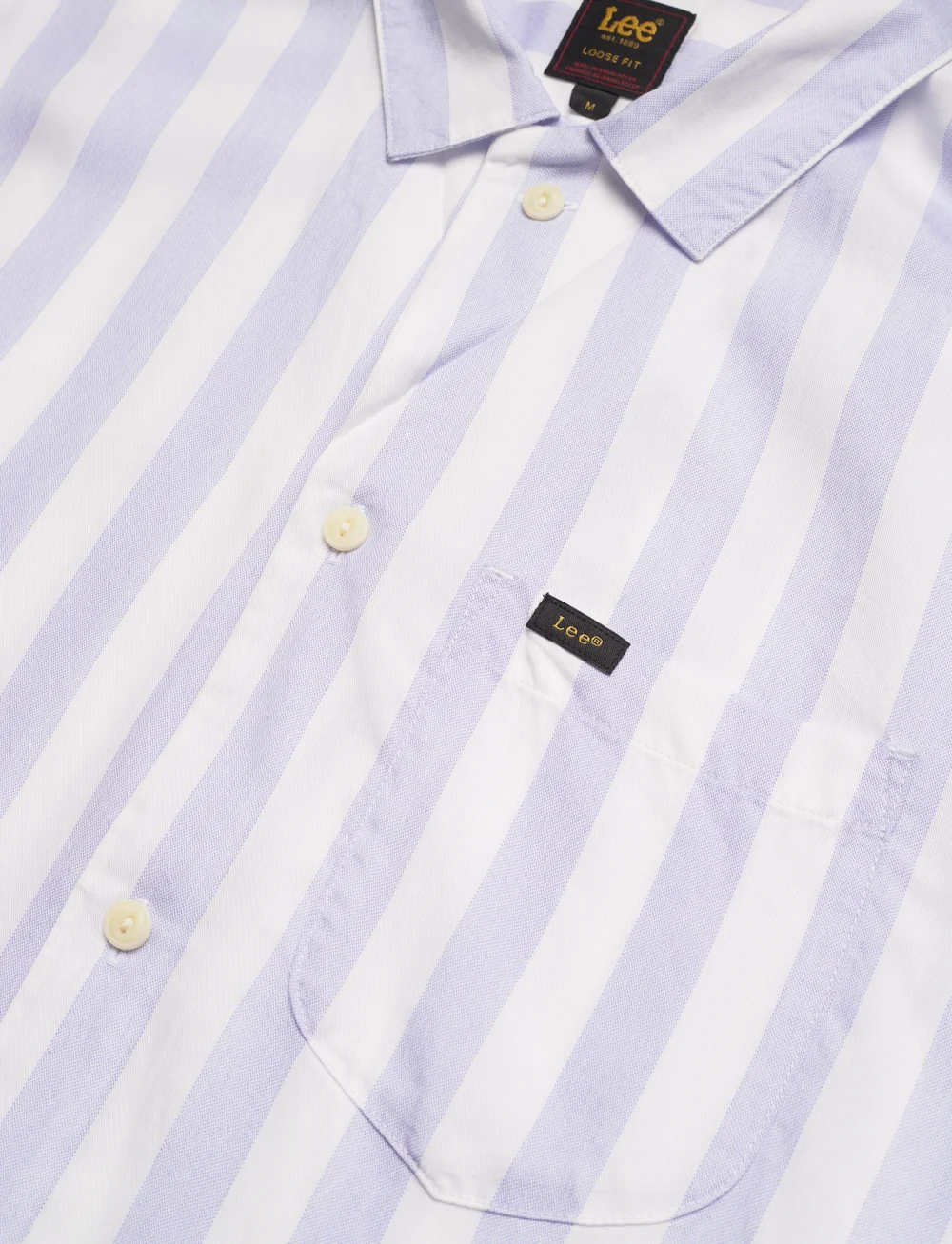 Lee Jeans - CAMP SHIRT - kurzarmhemden - iris - 3