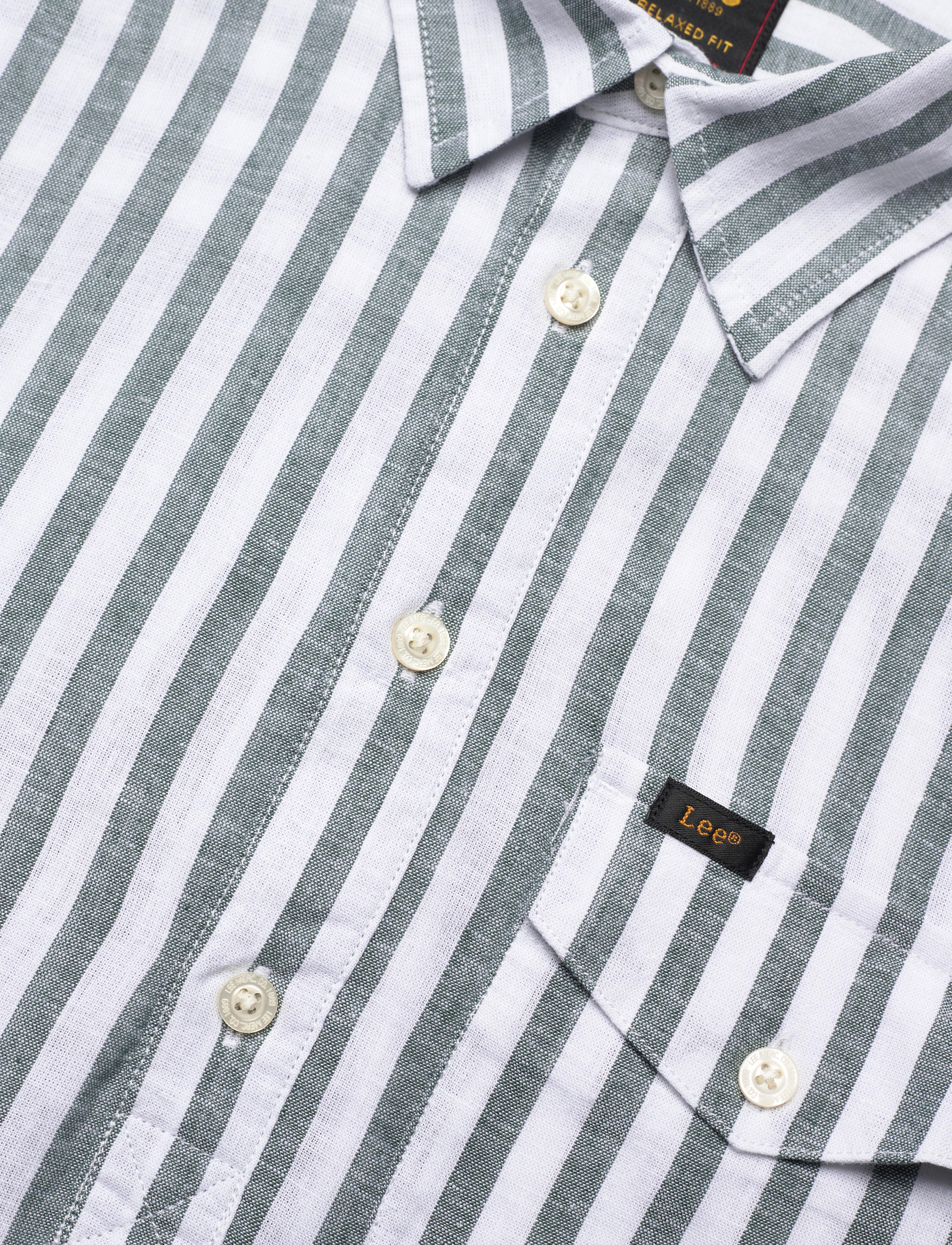 Lee Jeans - POPOVER SHIRT SS - evergreen - 3