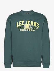Lee Jeans - VARSITY SWS - sweatshirts - evergreen - 0