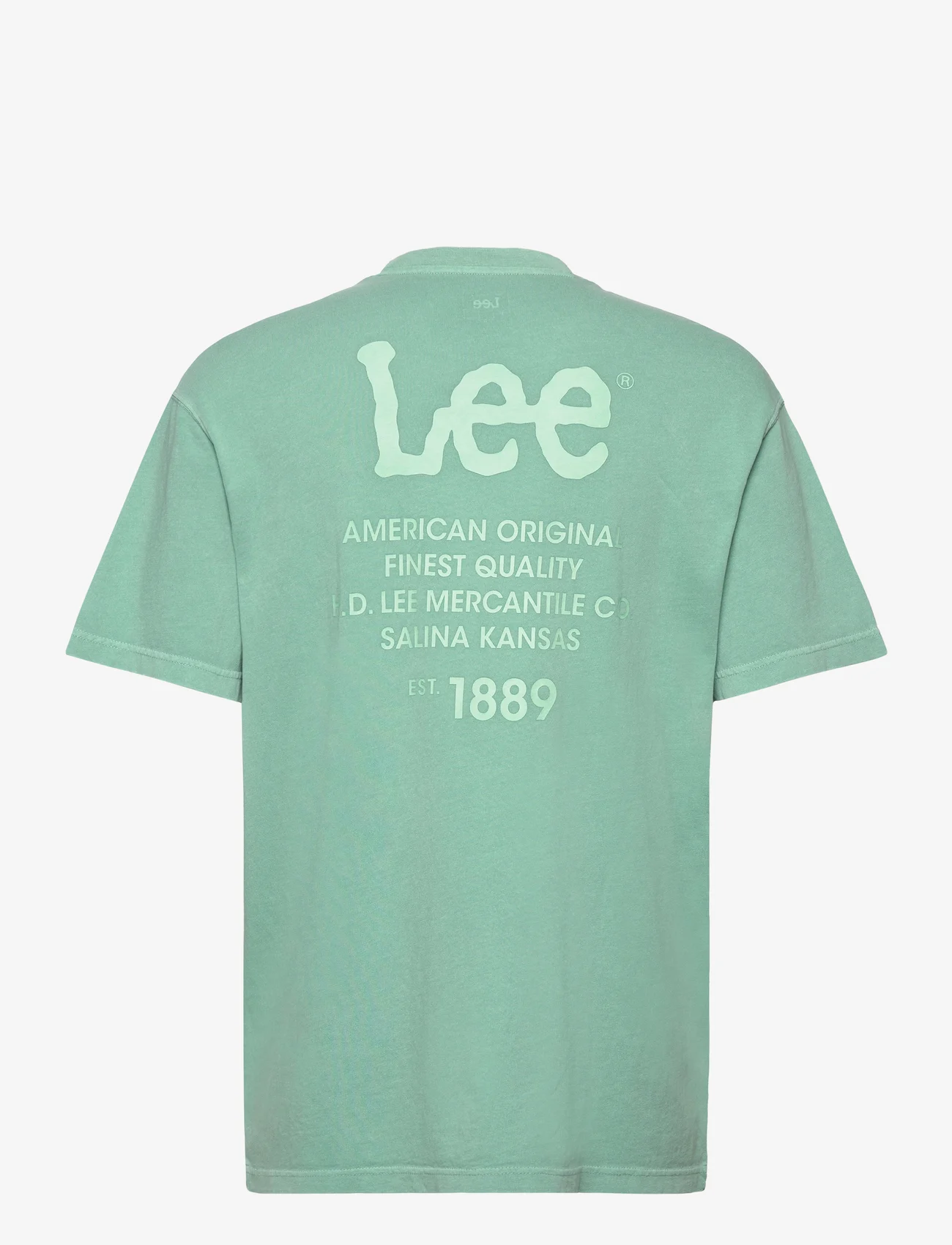 Lee Jeans - LOOSE LOGO TEE - de laveste prisene - intuition grey - 1