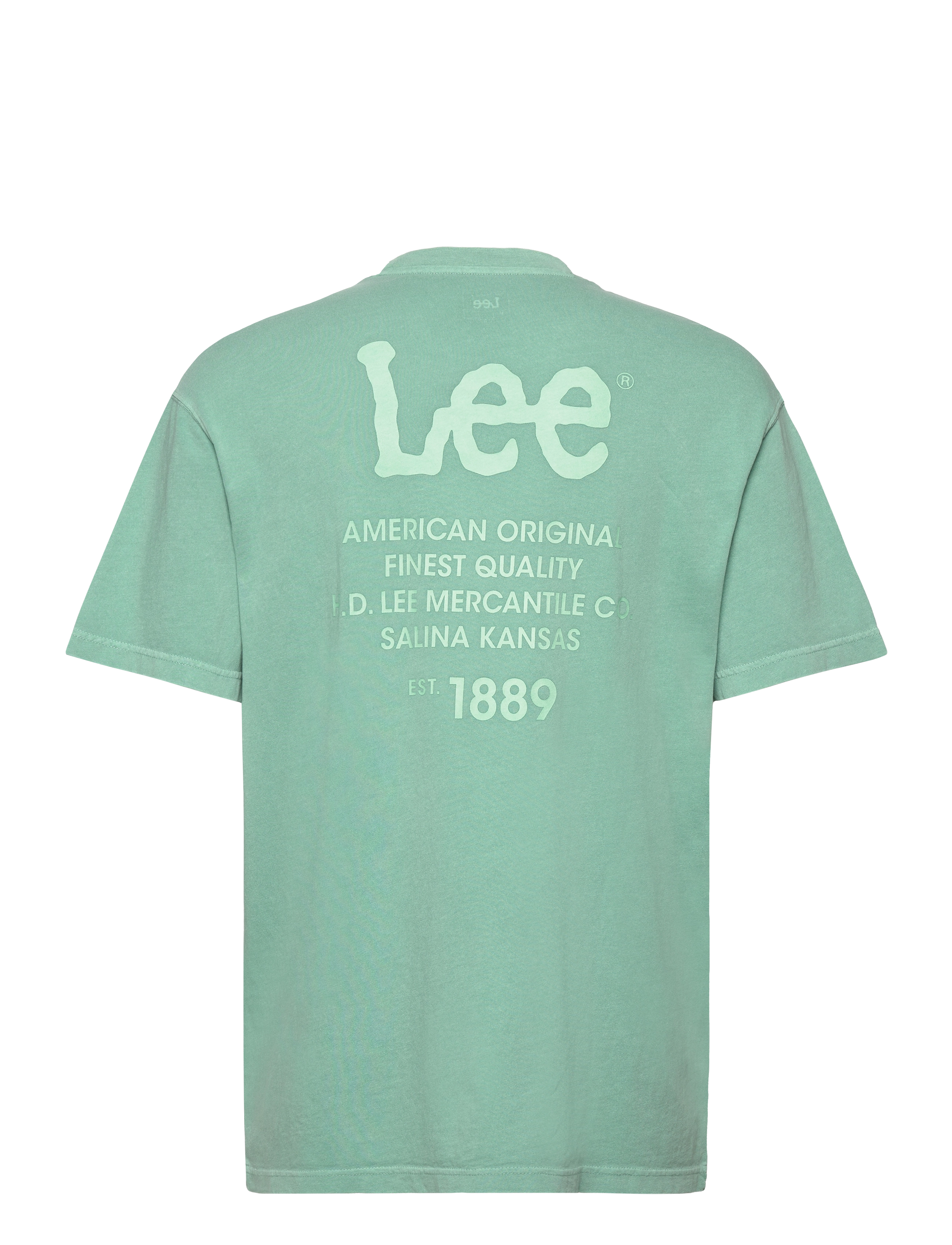 Lee Jeans - LOOSE LOGO TEE - intuition grey - 1