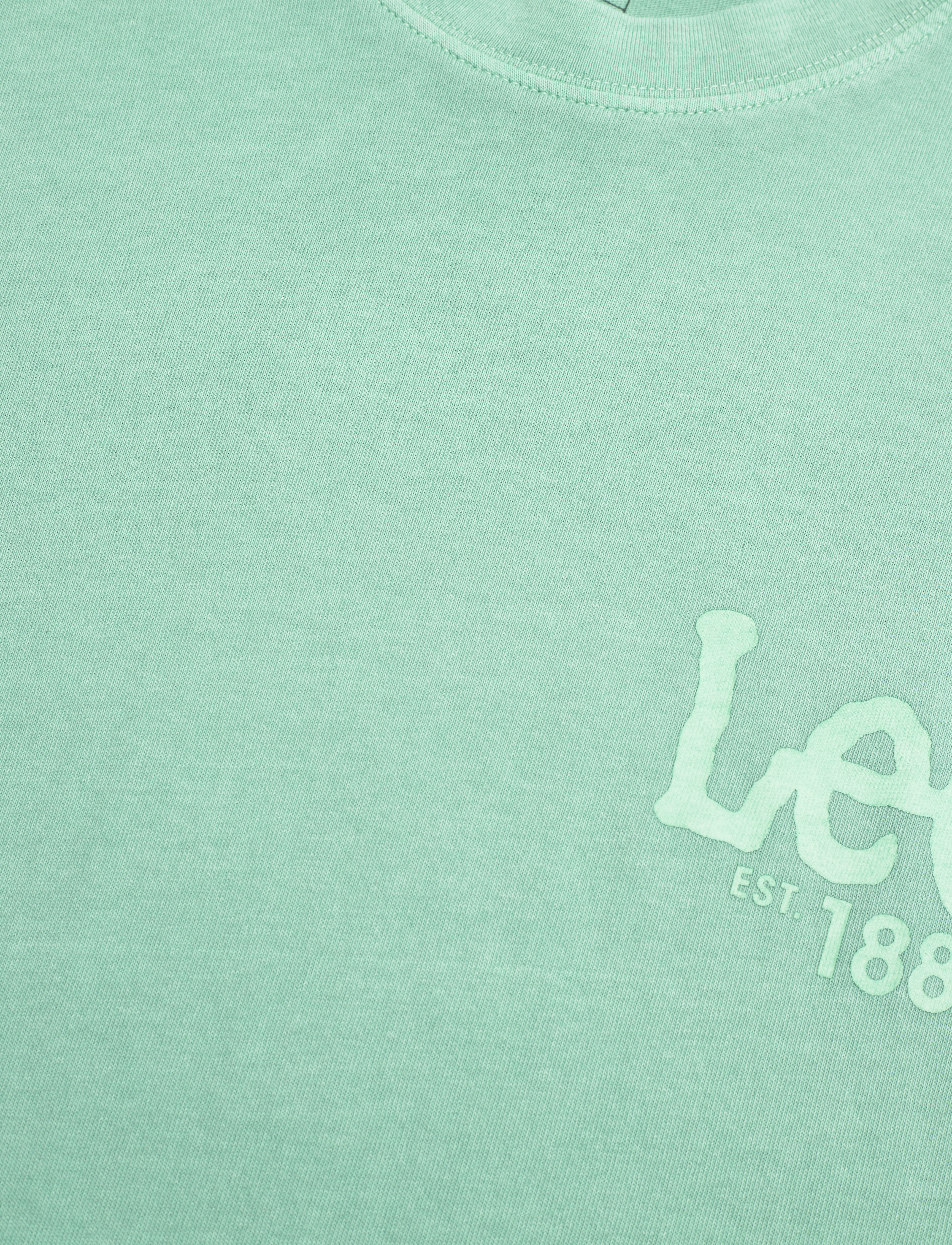 Lee Jeans - LOOSE LOGO TEE - intuition grey - 2