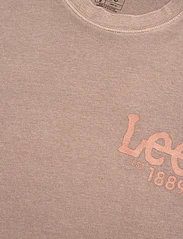 Lee Jeans - LOOSE LOGO TEE - de laveste prisene - pebble - 2