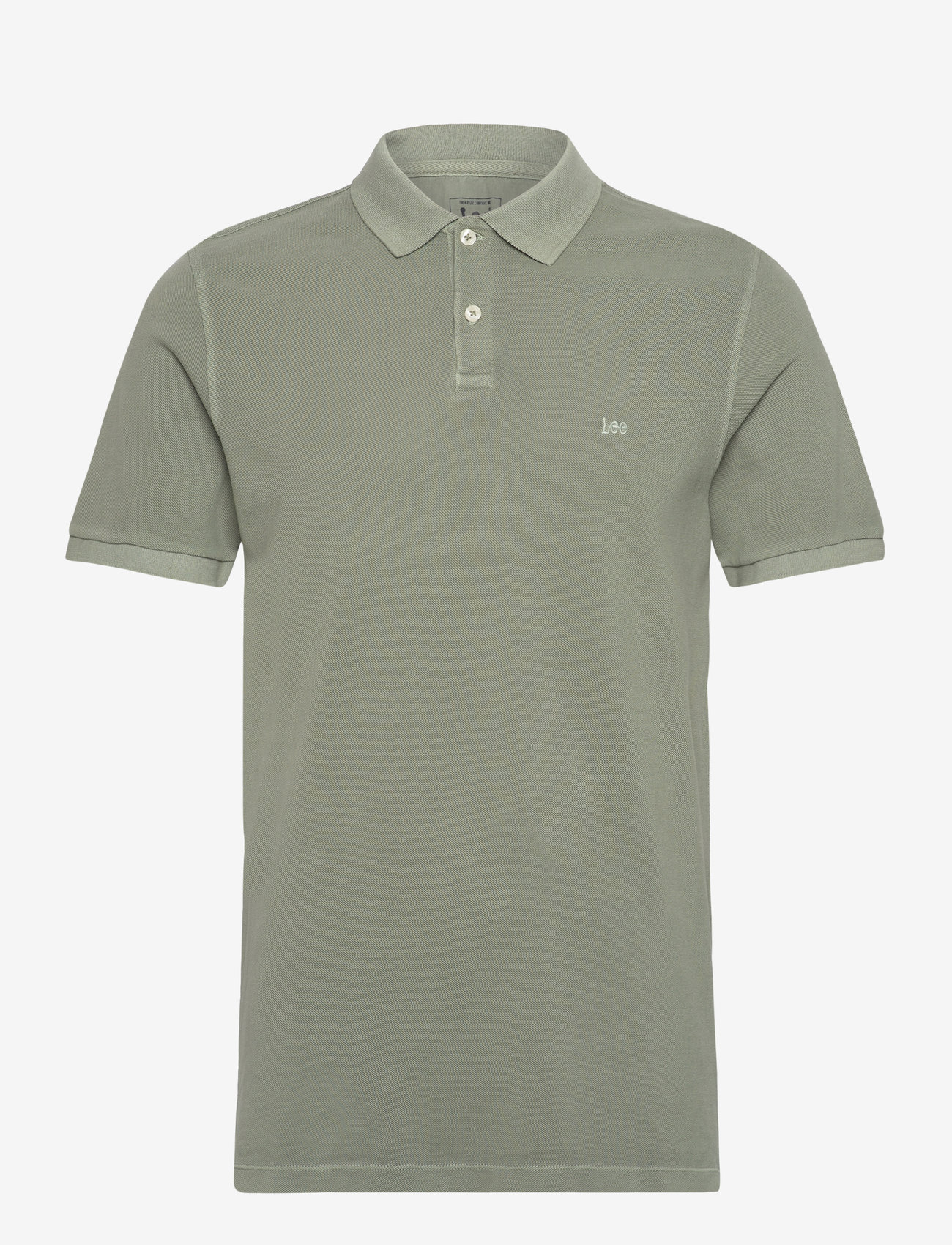Lee Jeans - GARMENT DYE POLO - olive grove - 0