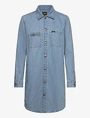 Lee Jeans - UNIONALL SHIRT DRESS - skjortekjoler - light vibes - 0
