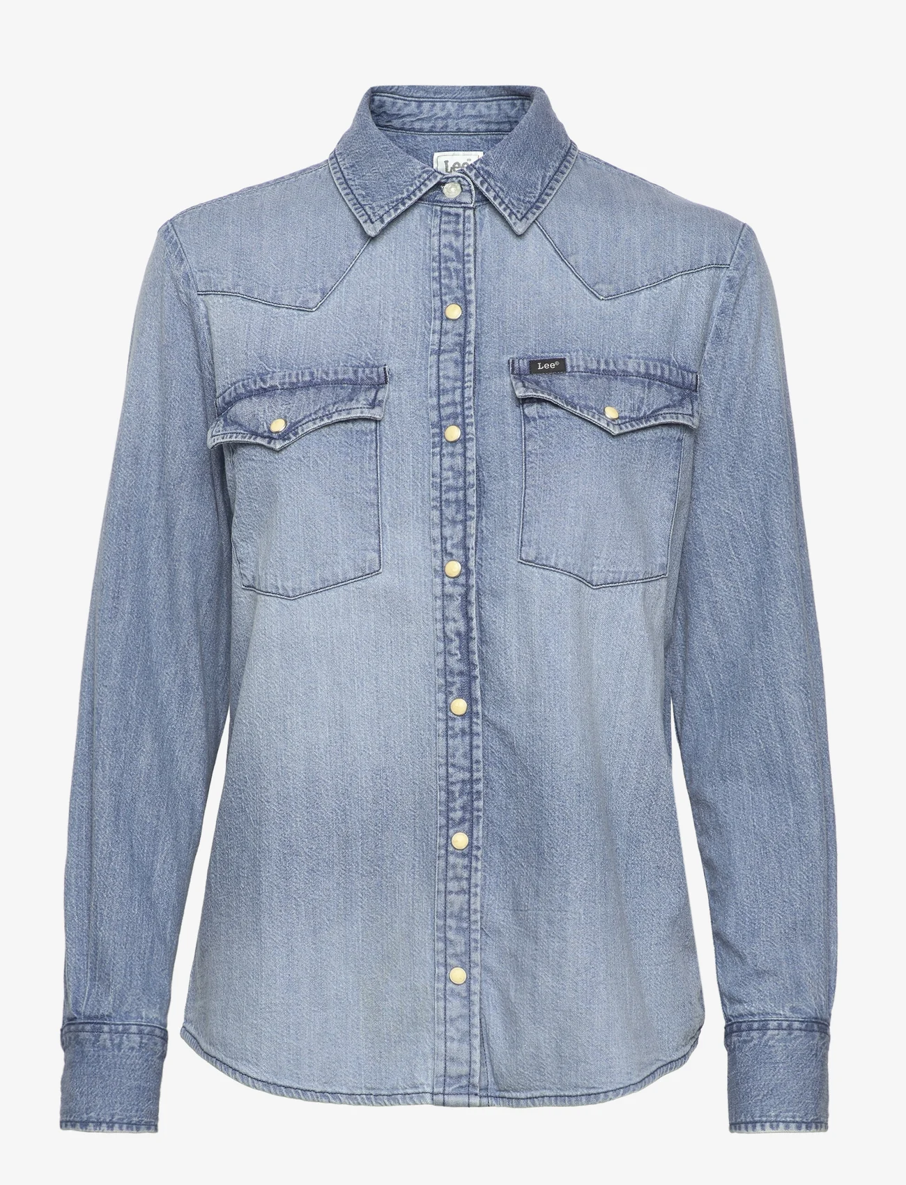 Lee Jeans - REGULAR WESTERN SHIRT - džinsa krekli - mt range - 0