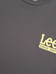 Lee Jeans - LOGO TEE - short-sleeved t-shirts - charcoal - 2