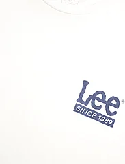 Lee Jeans - LOGO TEE - short-sleeved t-shirts - ecru - 2