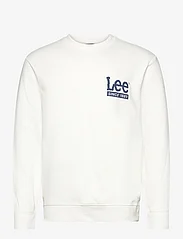 Lee Jeans - CREW SWS - sportiska stila džemperi - ecru - 0