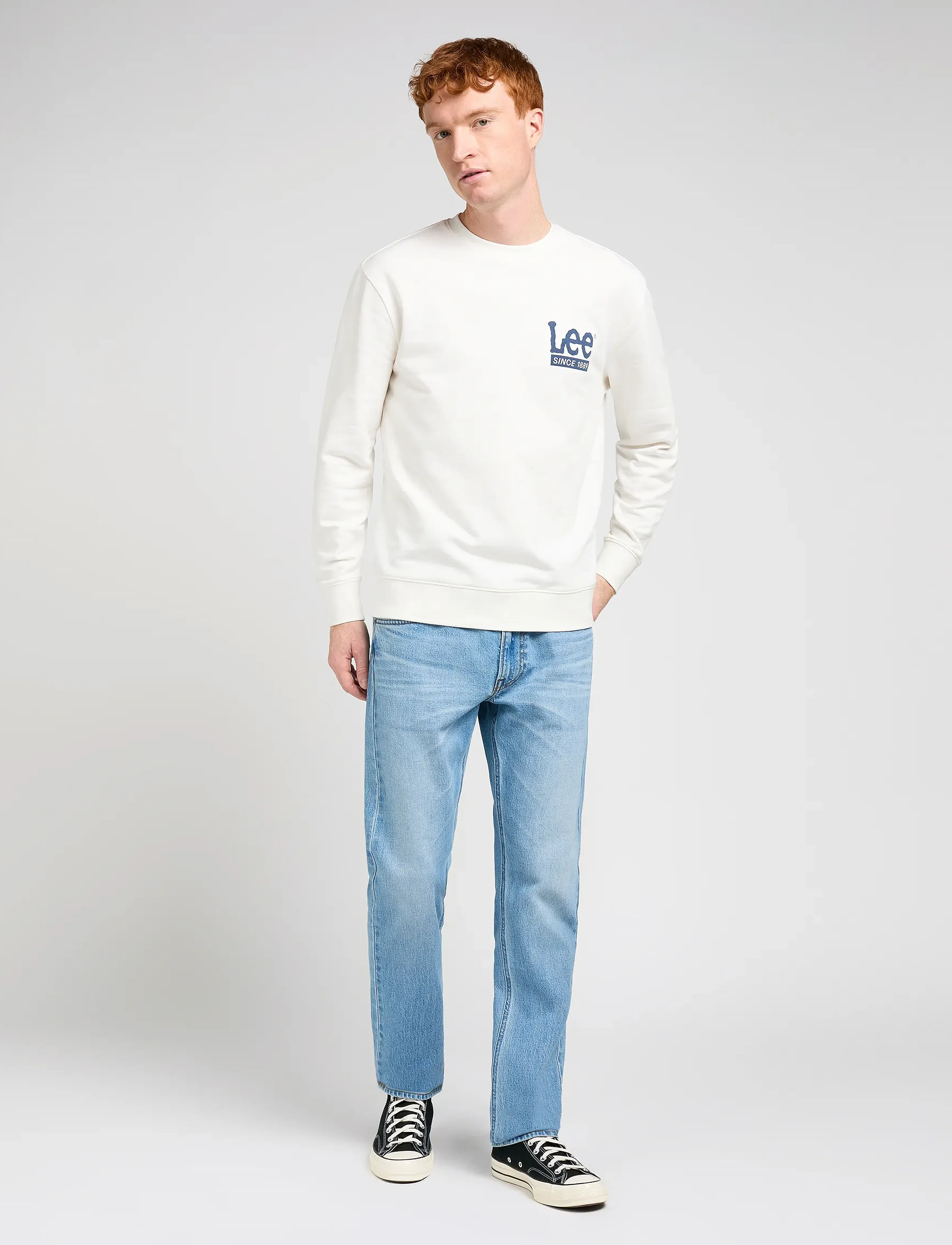 Lee Jeans - CREW SWS - ecru - 4
